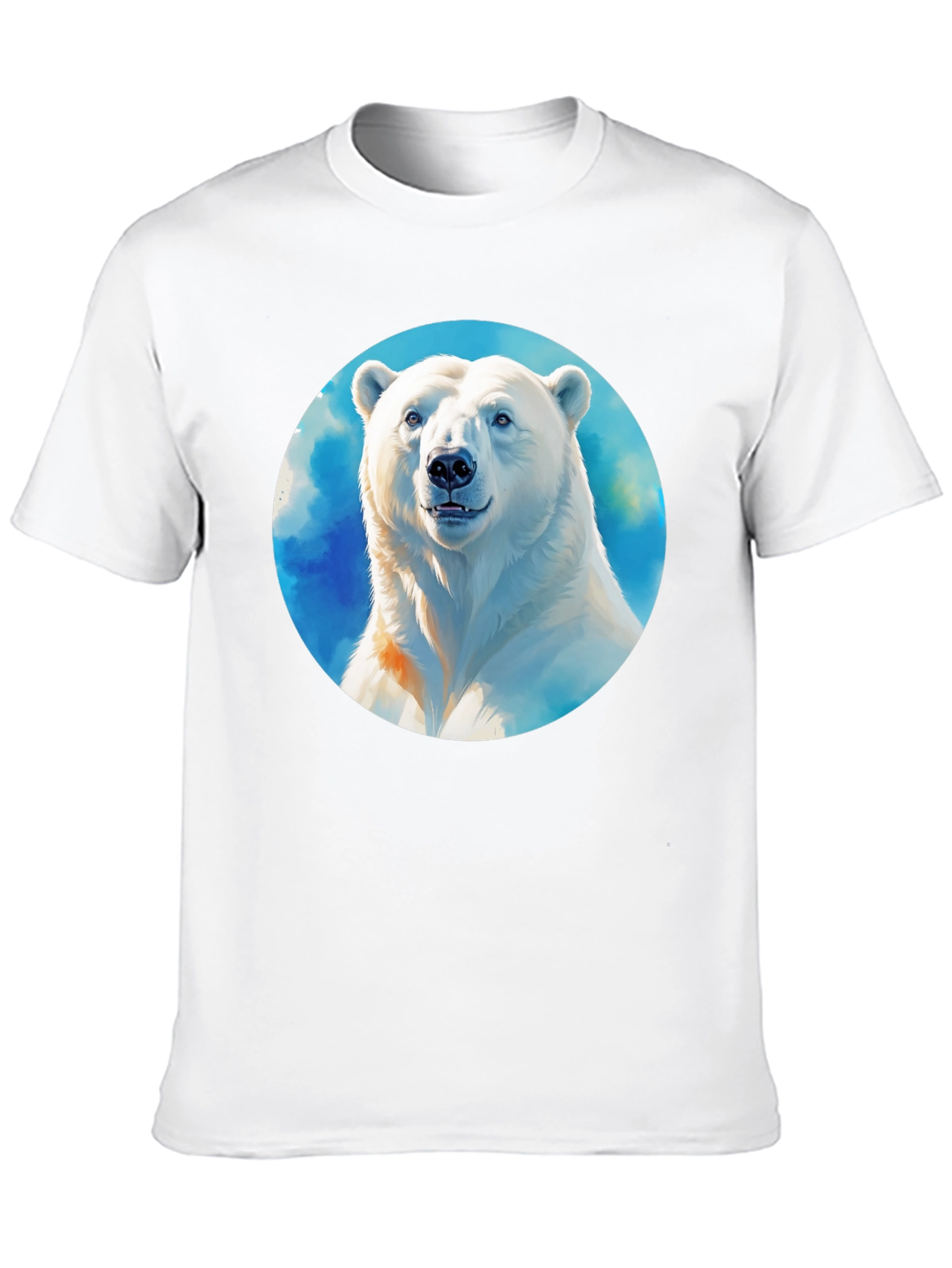 Polar Bear Graphic Tee - Mens Black T-Shirt