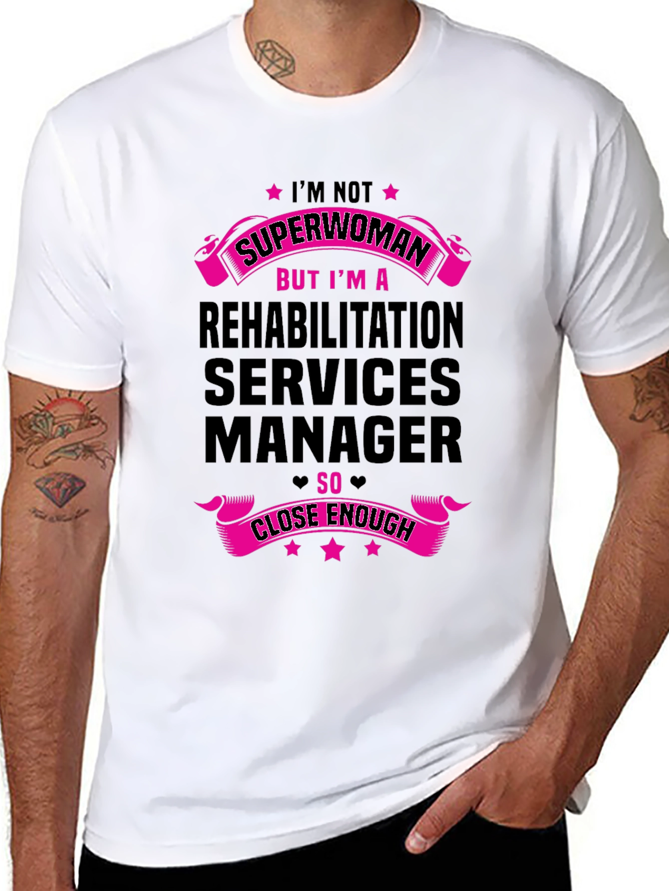 Rehabilitation Services Manager Graphic T-Shirt
