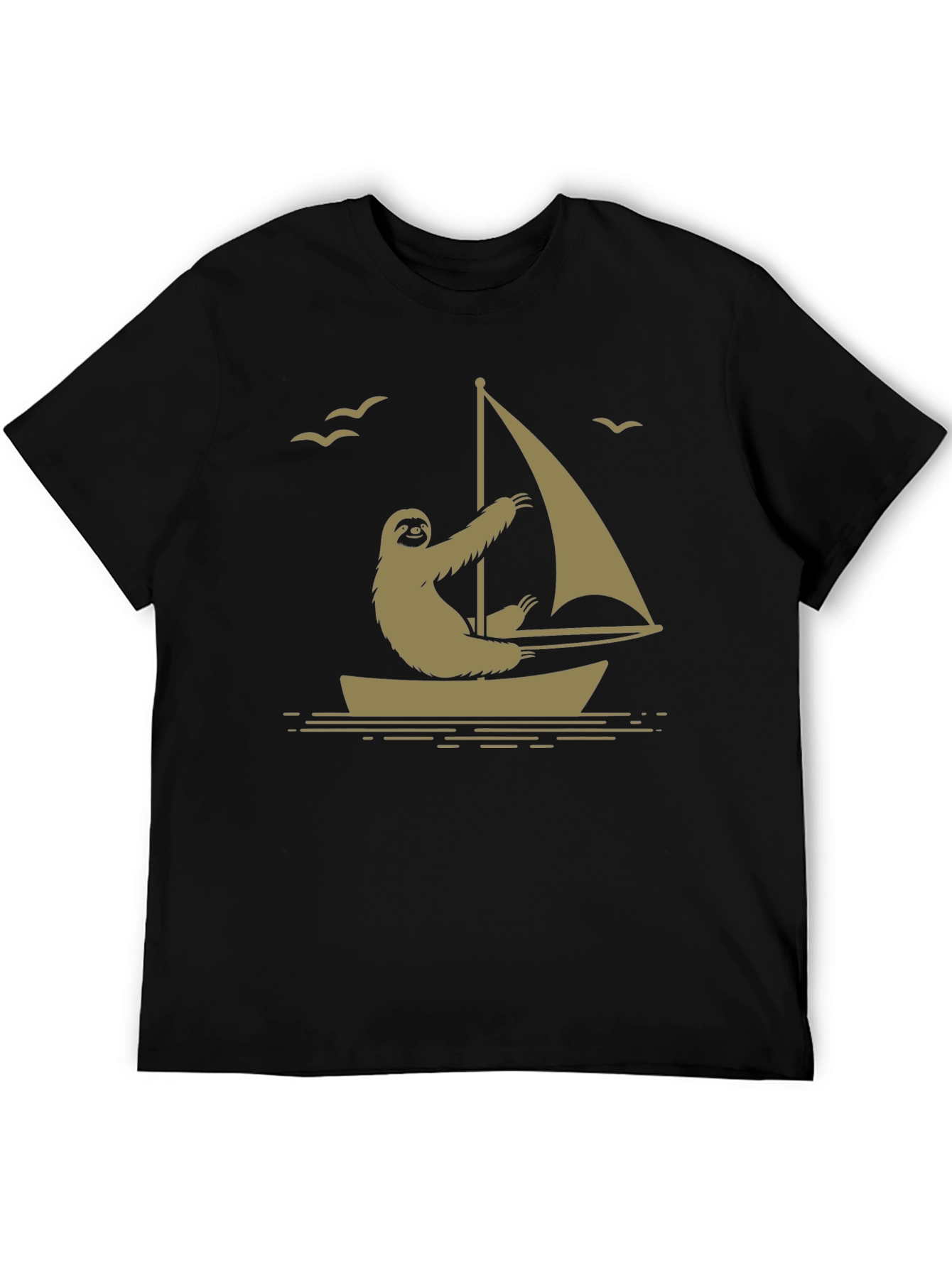 Sloth Sailing T-Shirt - Relaxed Boating Style