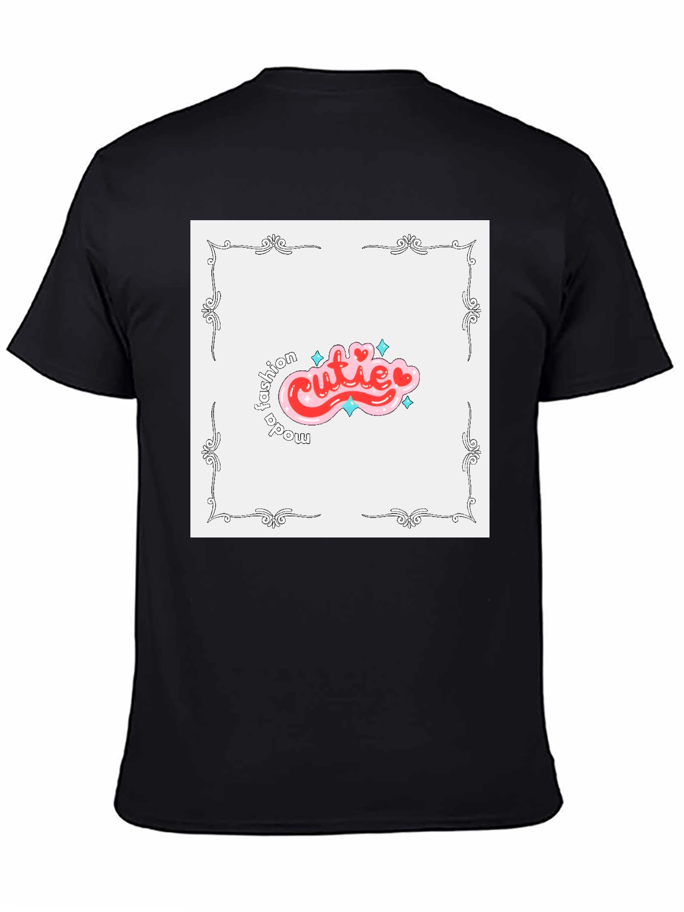 Cutie Fashion Moda Tee - Stylish Graphic T-Shirt