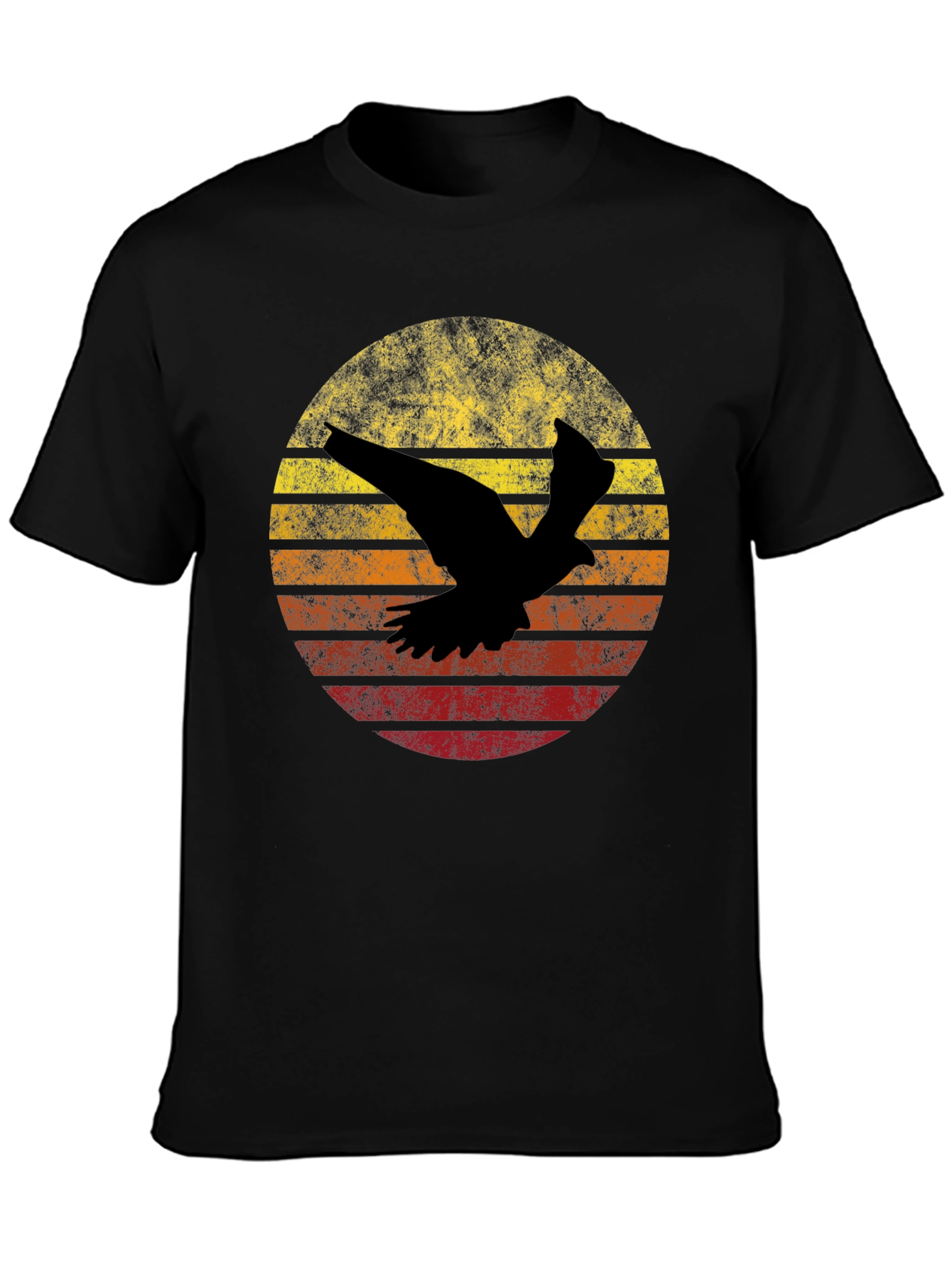 Retro Bird Silhouette T-Shirt