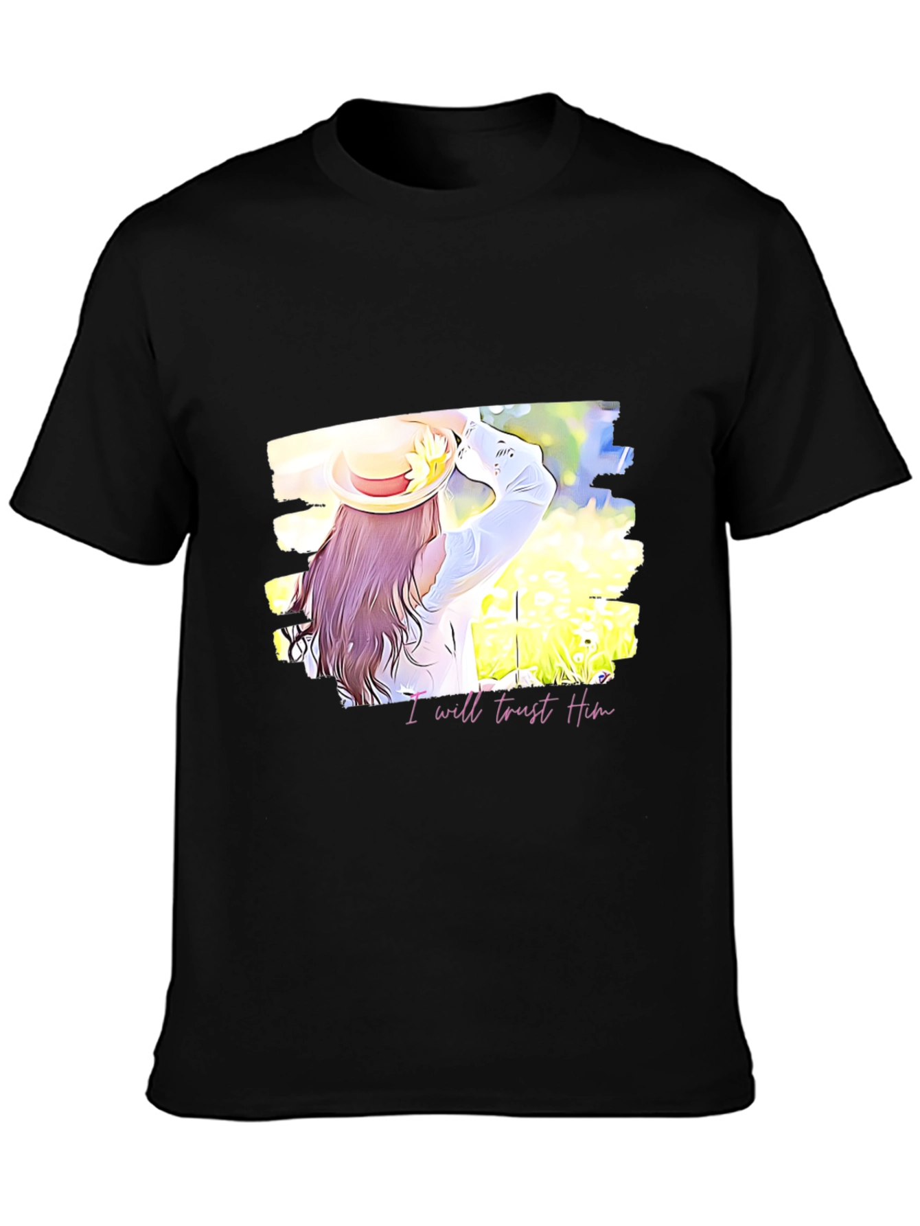 Trust Him Graphic Tee - Stylish Christian Apparel