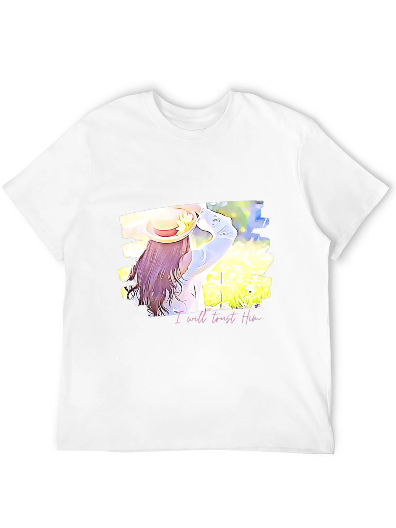 Trust Him Graphic Tee - Stylish Christian Apparel