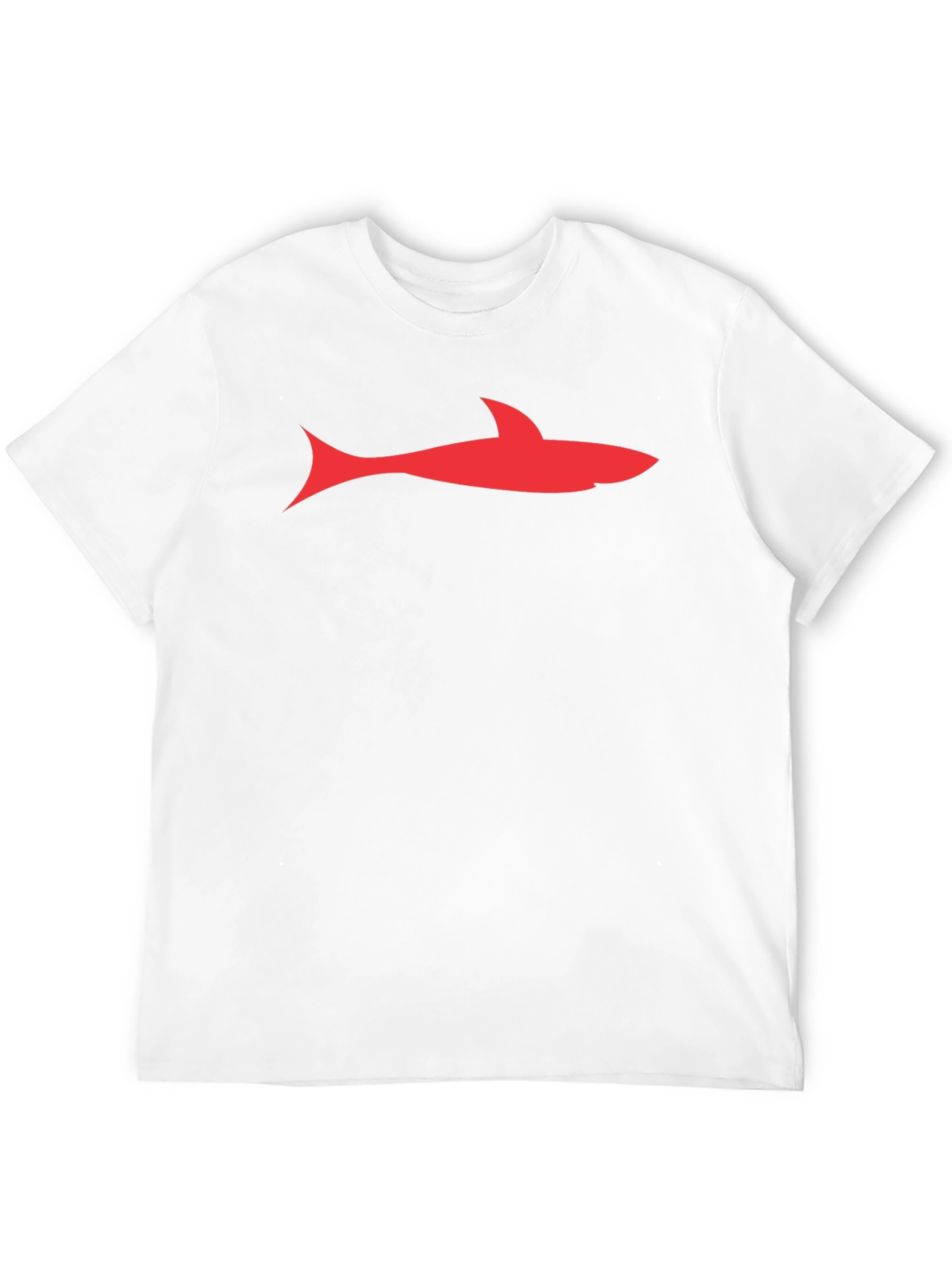 Shark Graphic Tee - Stylish Black Cotton T-Shirt