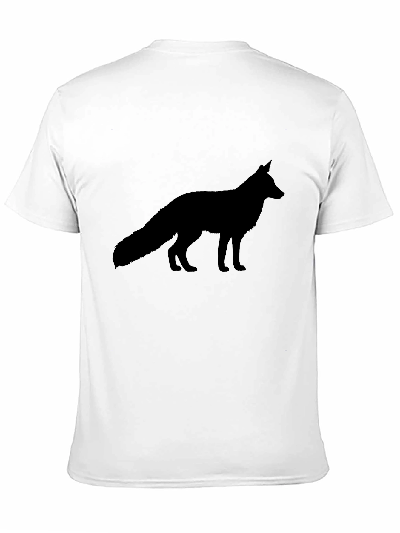 Black Fox Silhouette T-Shirt