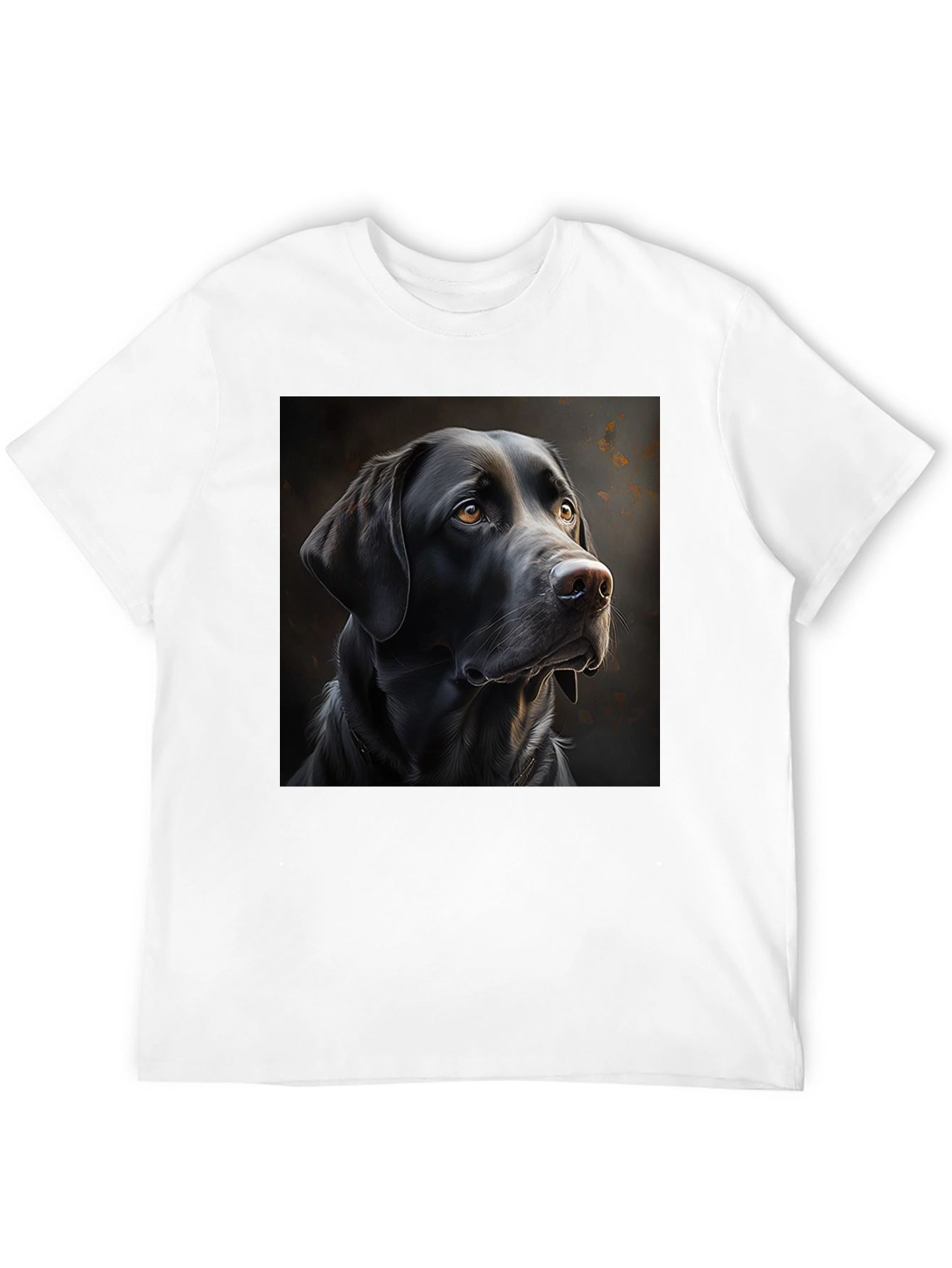 Black Lab Portrait T-Shirt