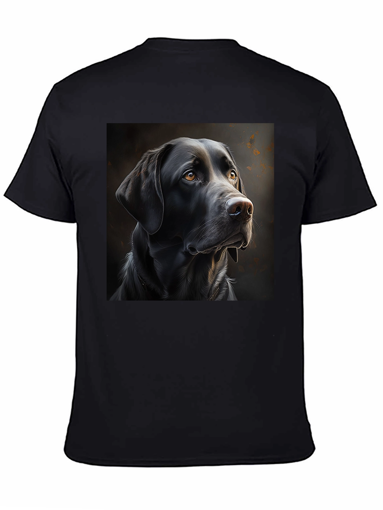 Black Lab Portrait T-Shirt