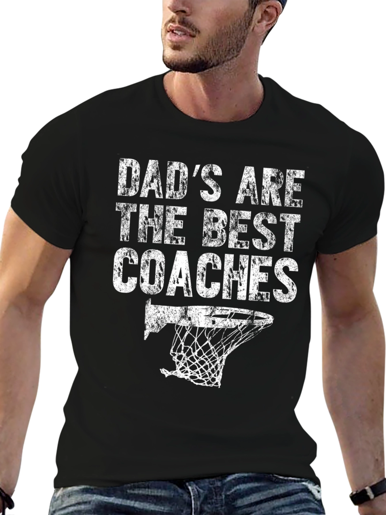 Dads Are the Best Coaches Graphic T-Shirt