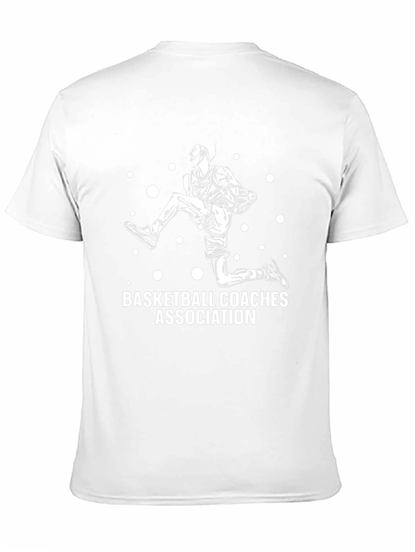 Basketball Coaches Association T-Shirt - Black Graphic Tee