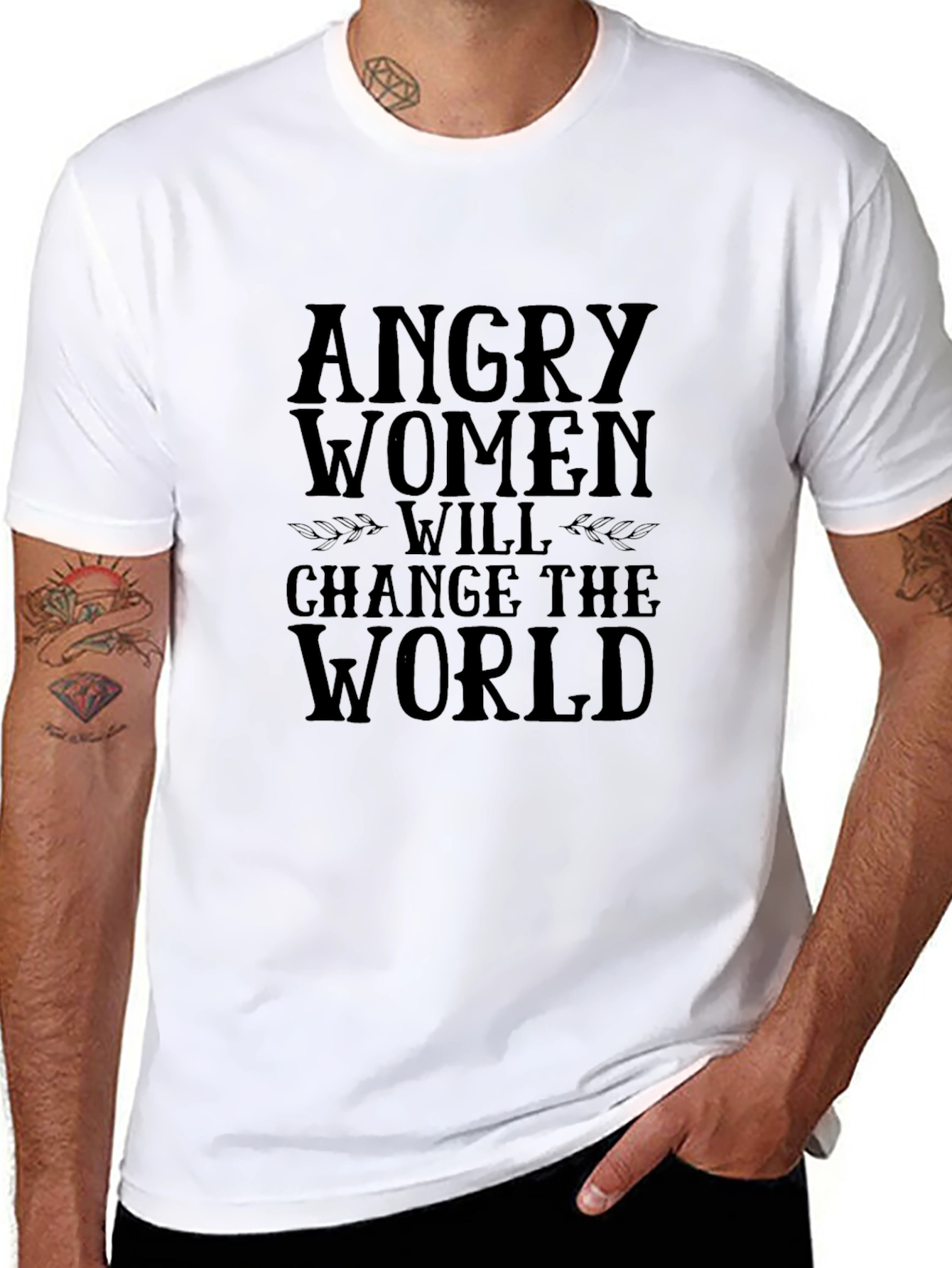 Angry Women Change the World Graphic Tee