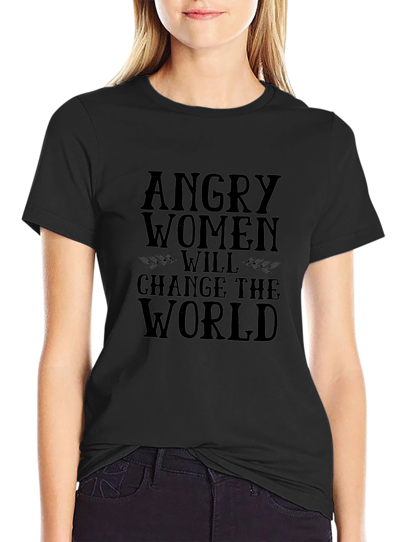 Angry Women Change the World Graphic Tee