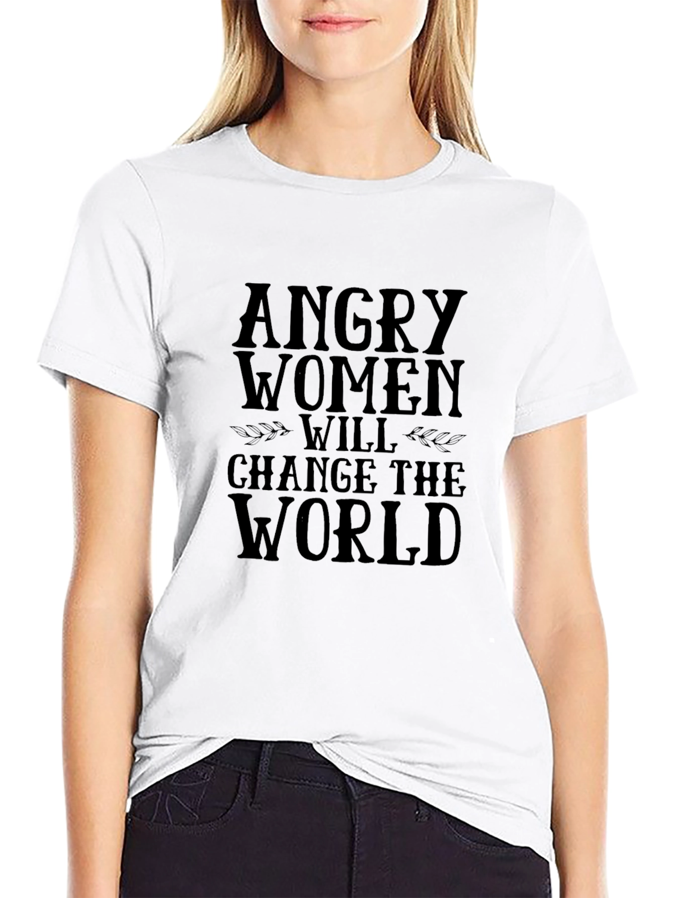 Angry Women Change the World Graphic Tee