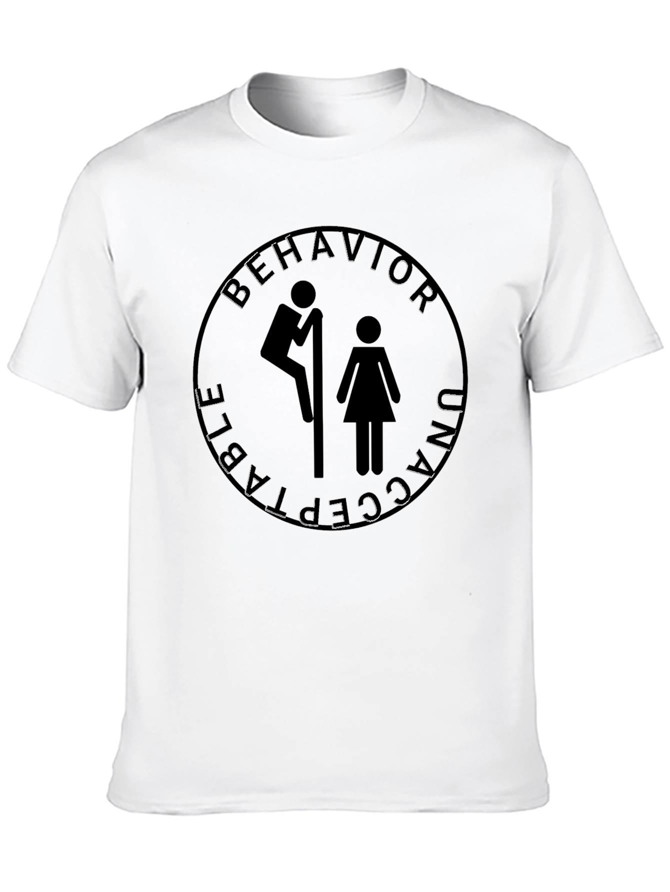 Unacceptable Behavior Tee - Unisex Novelty Graphic T-Shirt