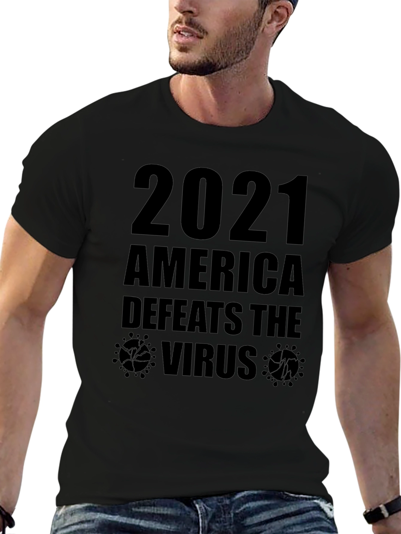 2021 America Defeats the Virus T-Shirt
