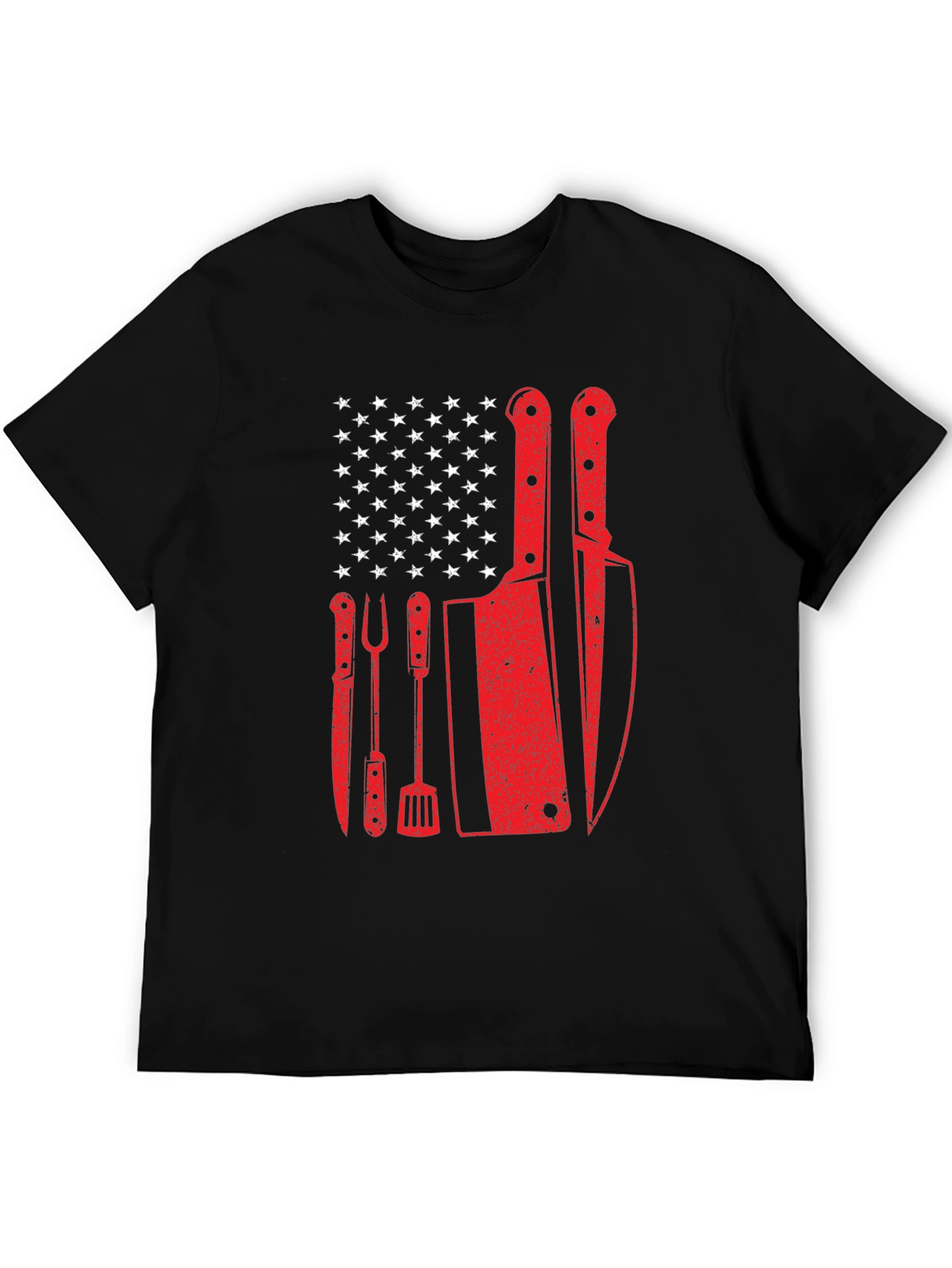 Culinary Patriotic T-Shirt: Grill Master Edition