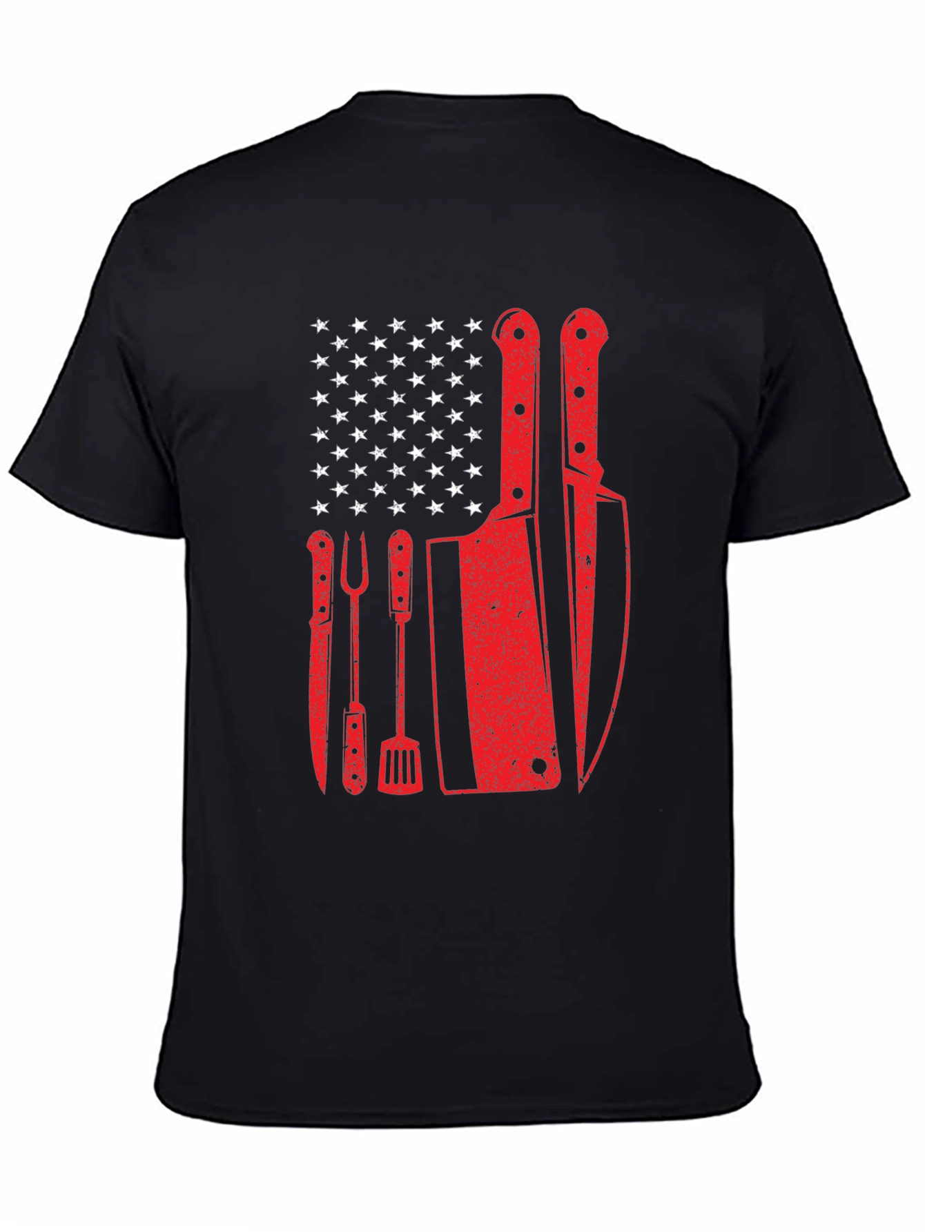 Culinary Patriotic T-Shirt: Grill Master Edition