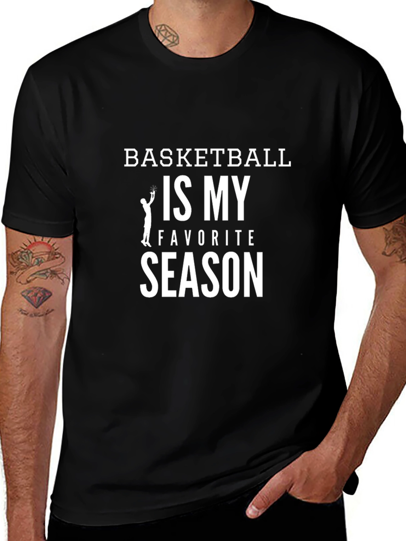 Basketball Is My Favorite Season - Graphic T-Shirt