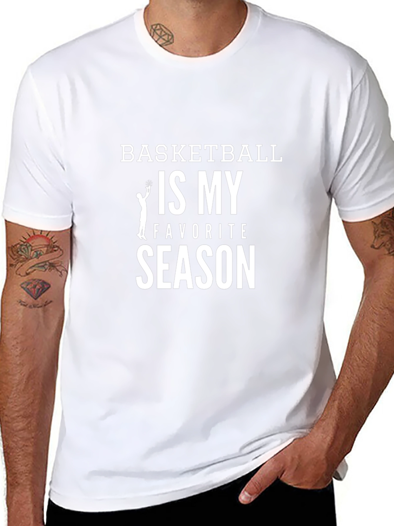 Basketball Is My Favorite Season - Graphic T-Shirt