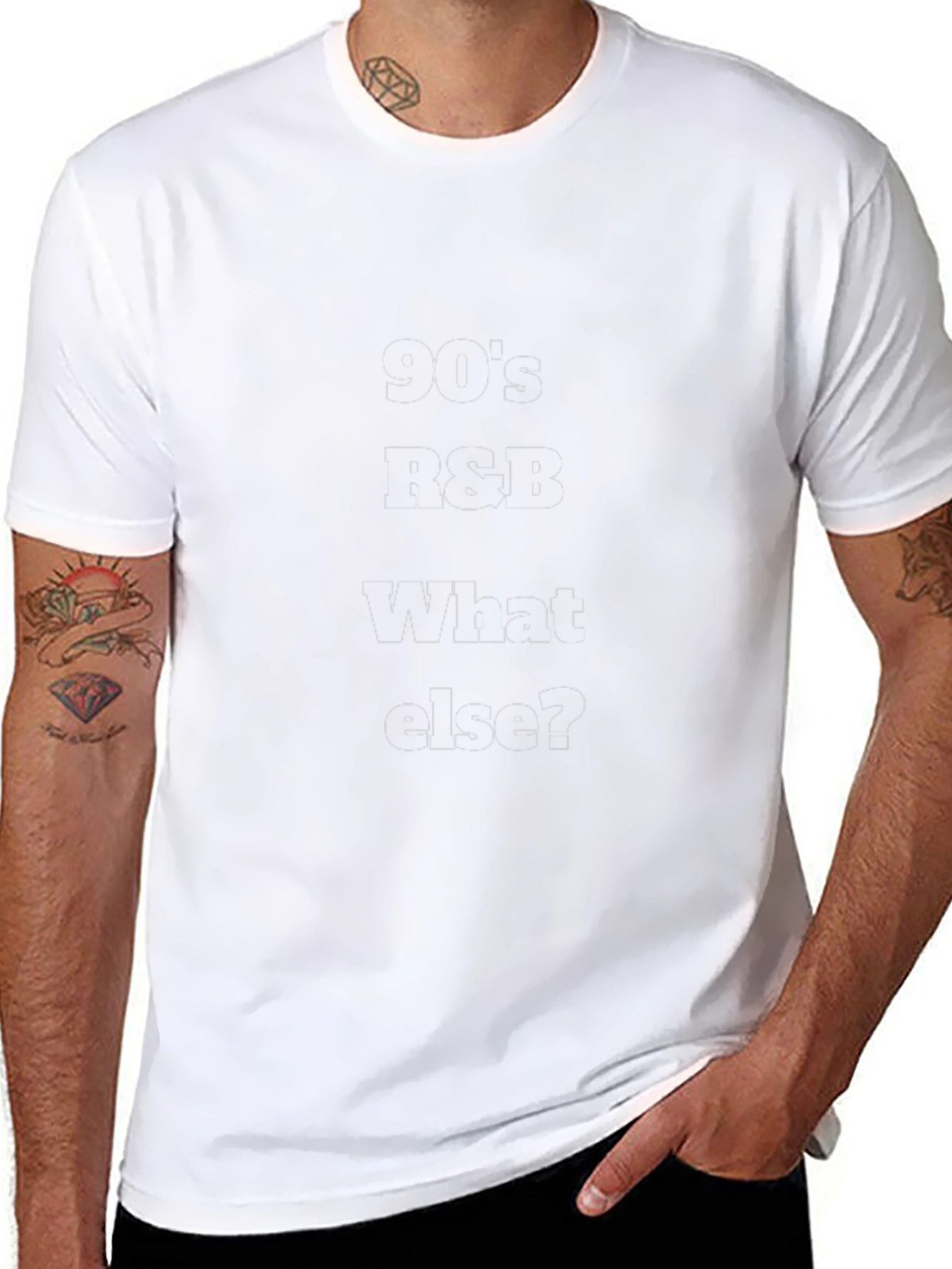 90s R&B T-Shirt - Retro Music Tee