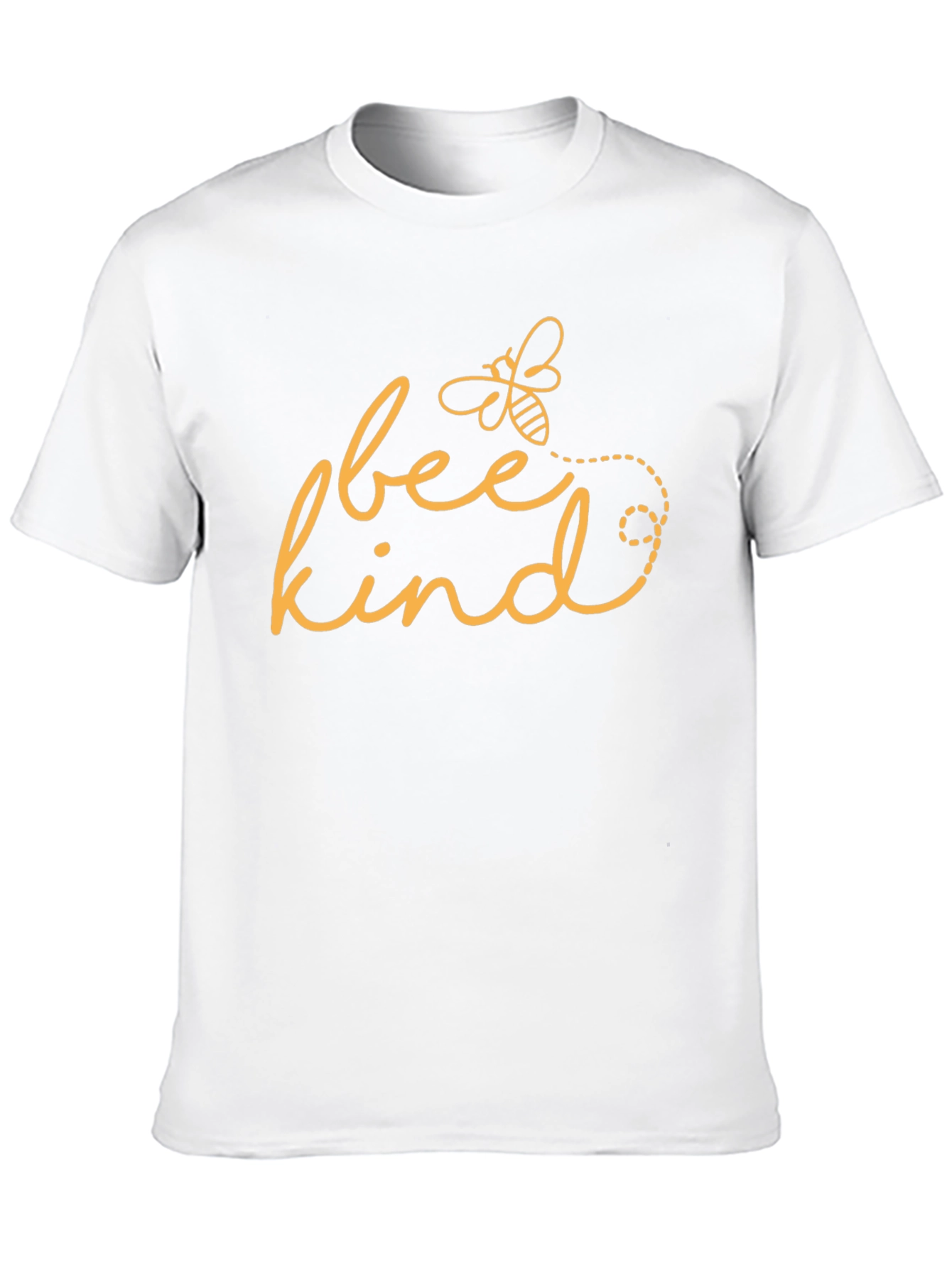 Bee Kind Graphic Tee - Black Cotton T-Shirt