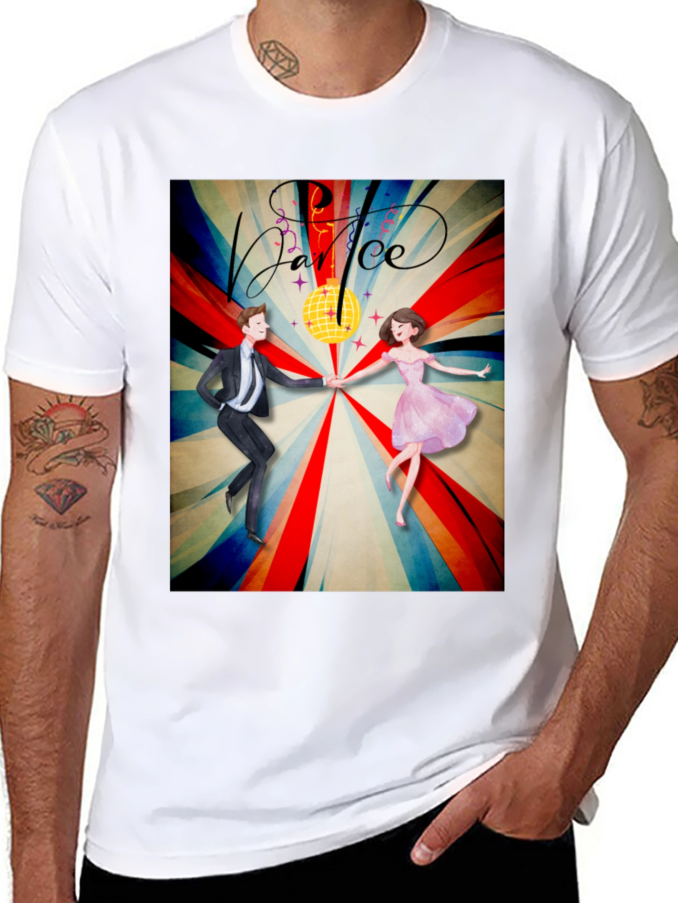 Retro Dance Graphic Tee