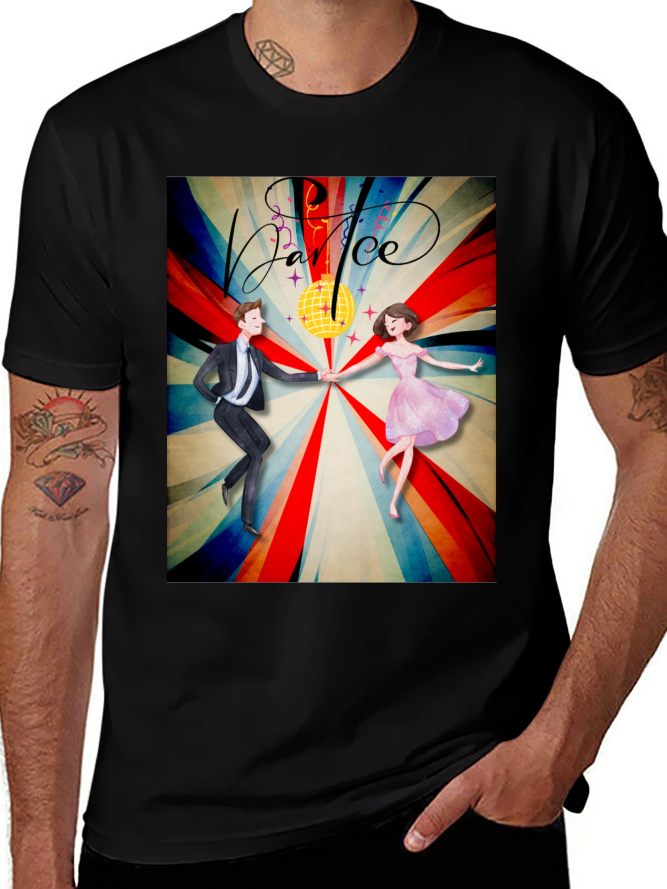 Retro Dance Graphic Tee