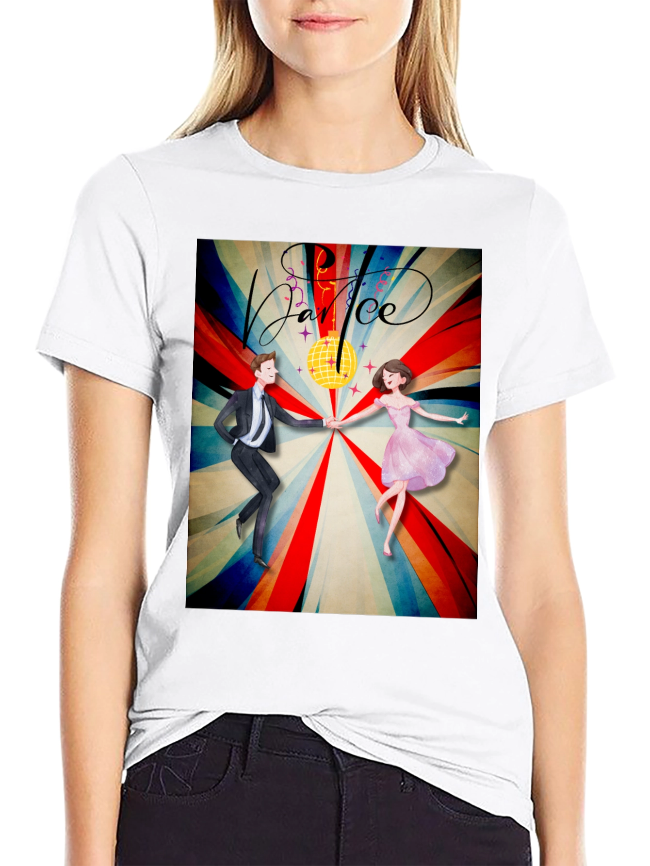 Retro Dance Graphic Tee