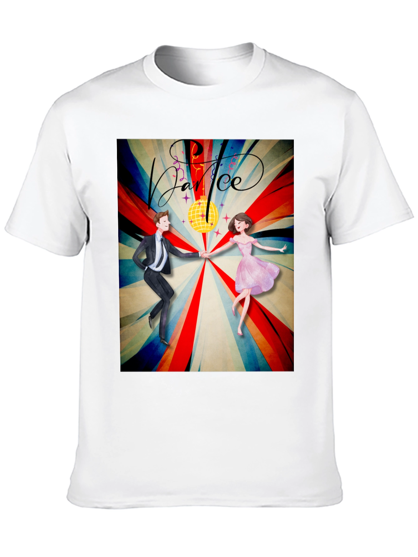 Retro Dance Graphic Tee