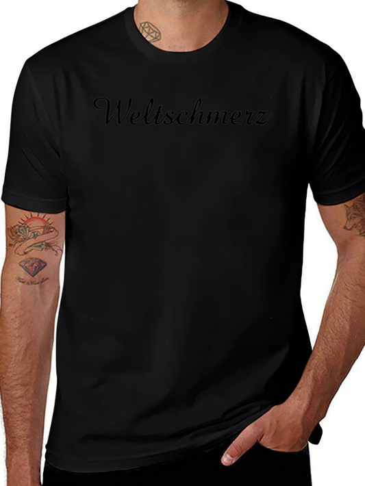 Weltschmerz Black T-Shirt