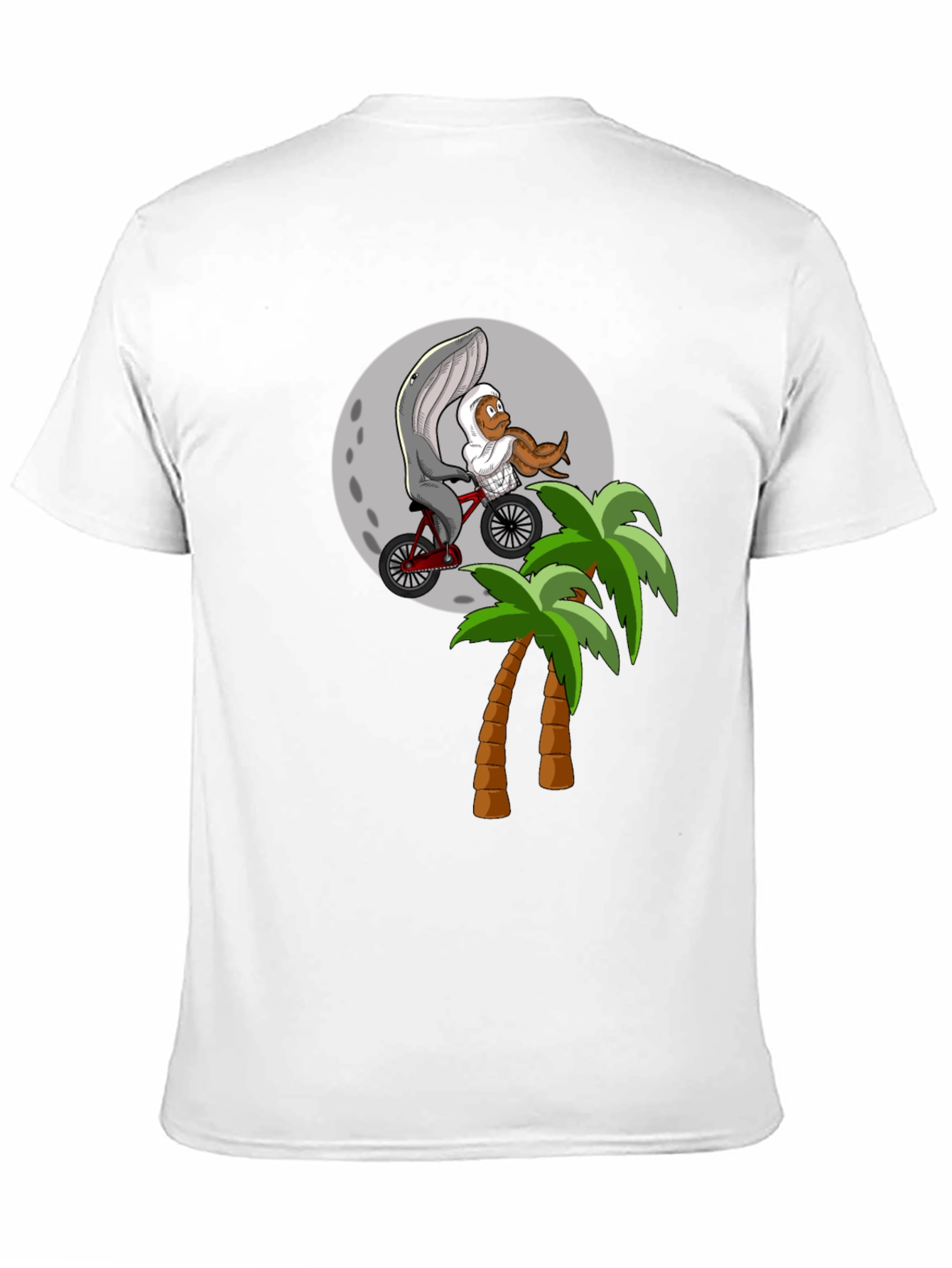 Whimsical Whale & Octopus T-Shirt