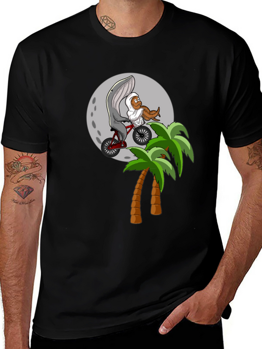 Whimsical Whale & Octopus T-Shirt