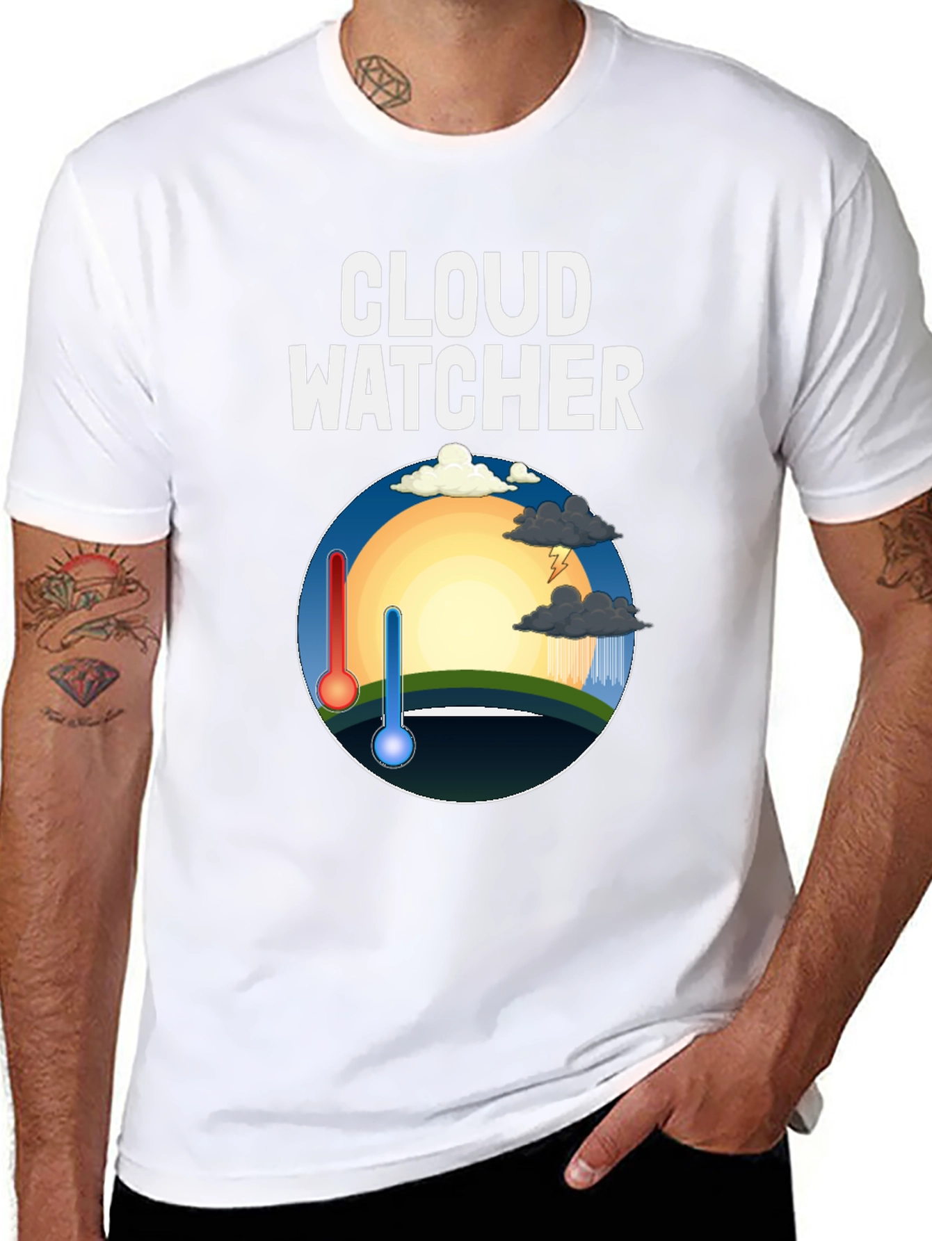Cloud Watcher Graphic Tee