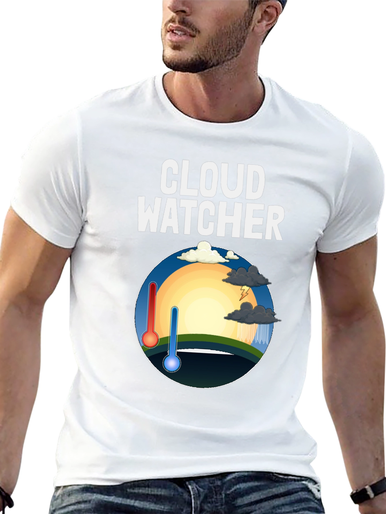 Cloud Watcher Graphic Tee