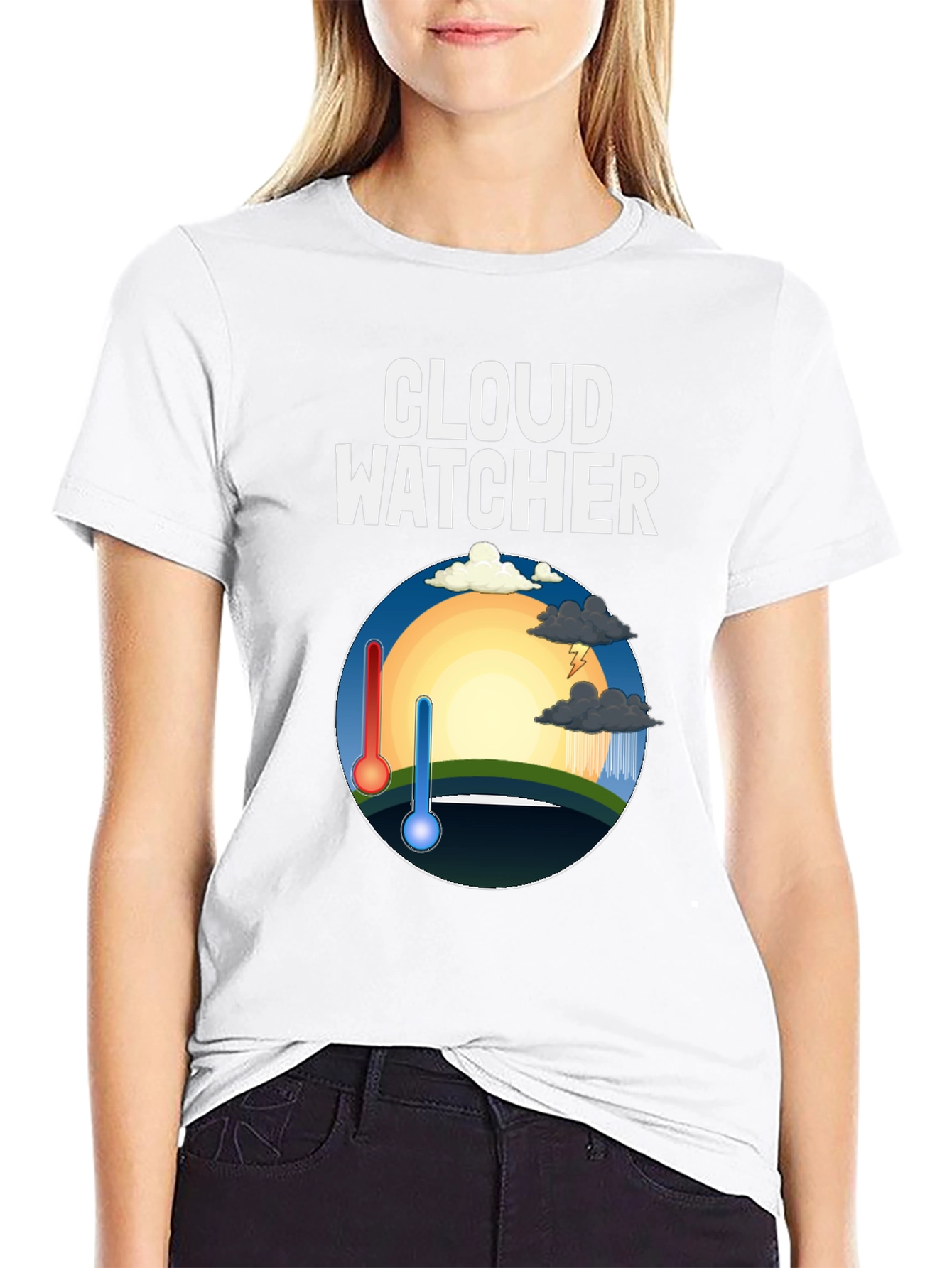 Cloud Watcher Graphic Tee