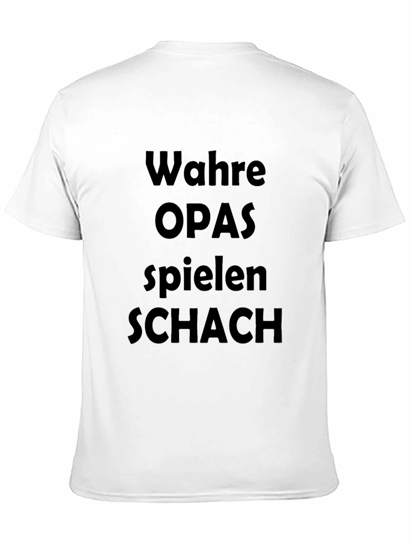 Wahre OPAS spielen SCHACH T-Shirt