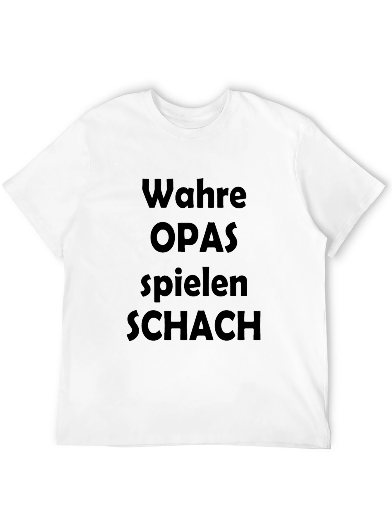 Wahre OPAS spielen SCHACH T-Shirt