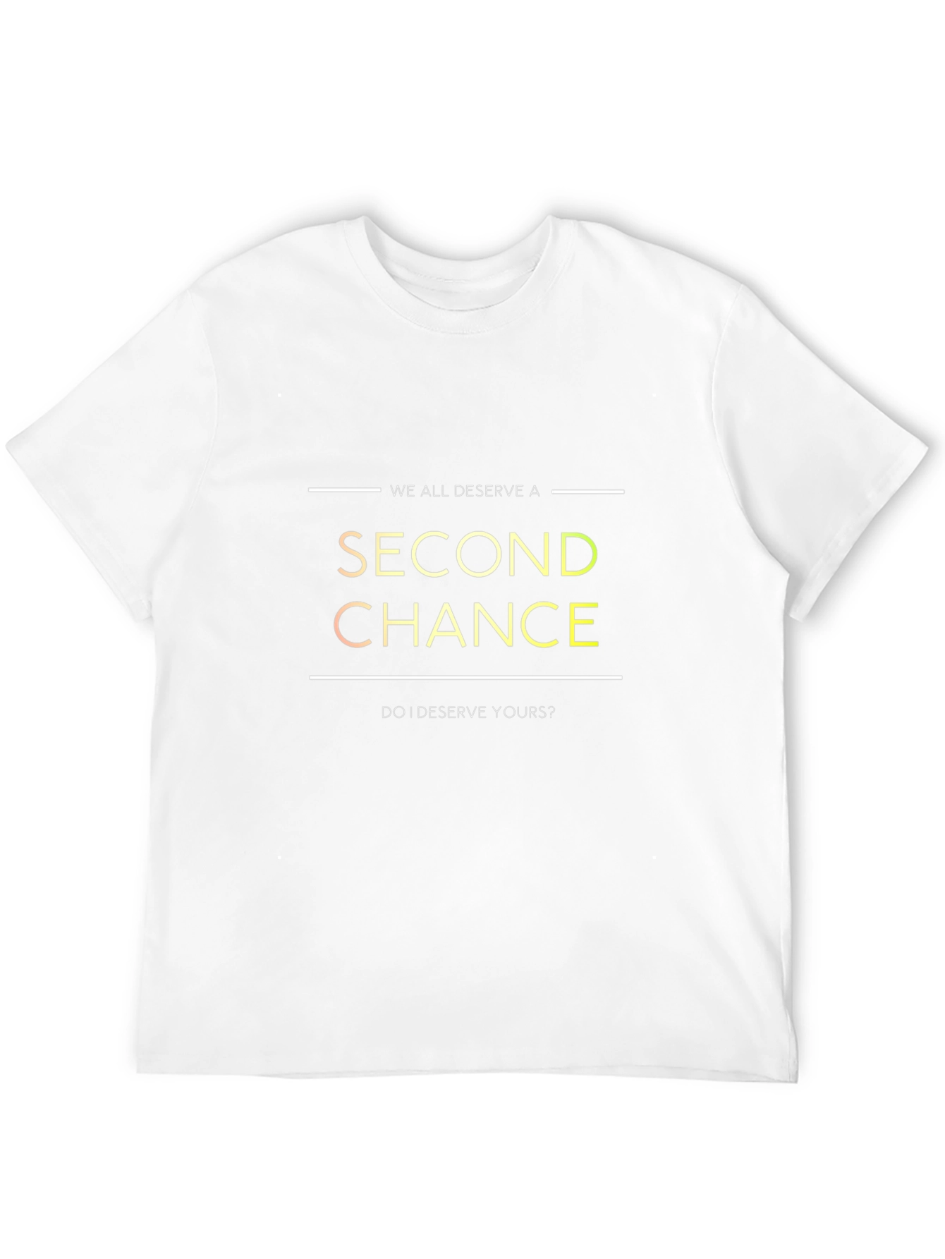 Second Chance Graphic T-Shirt - Black