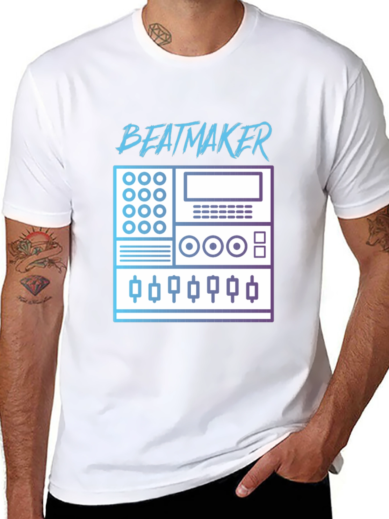 Beatmaker Graphic T-Shirt - Music Producer Tee