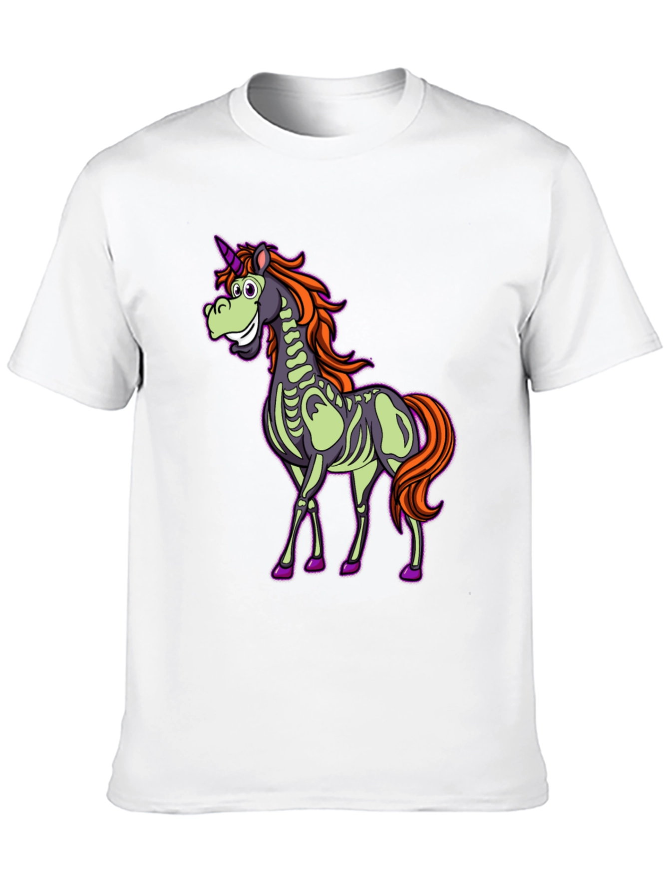 Skeleton Unicorn Graphic Tee