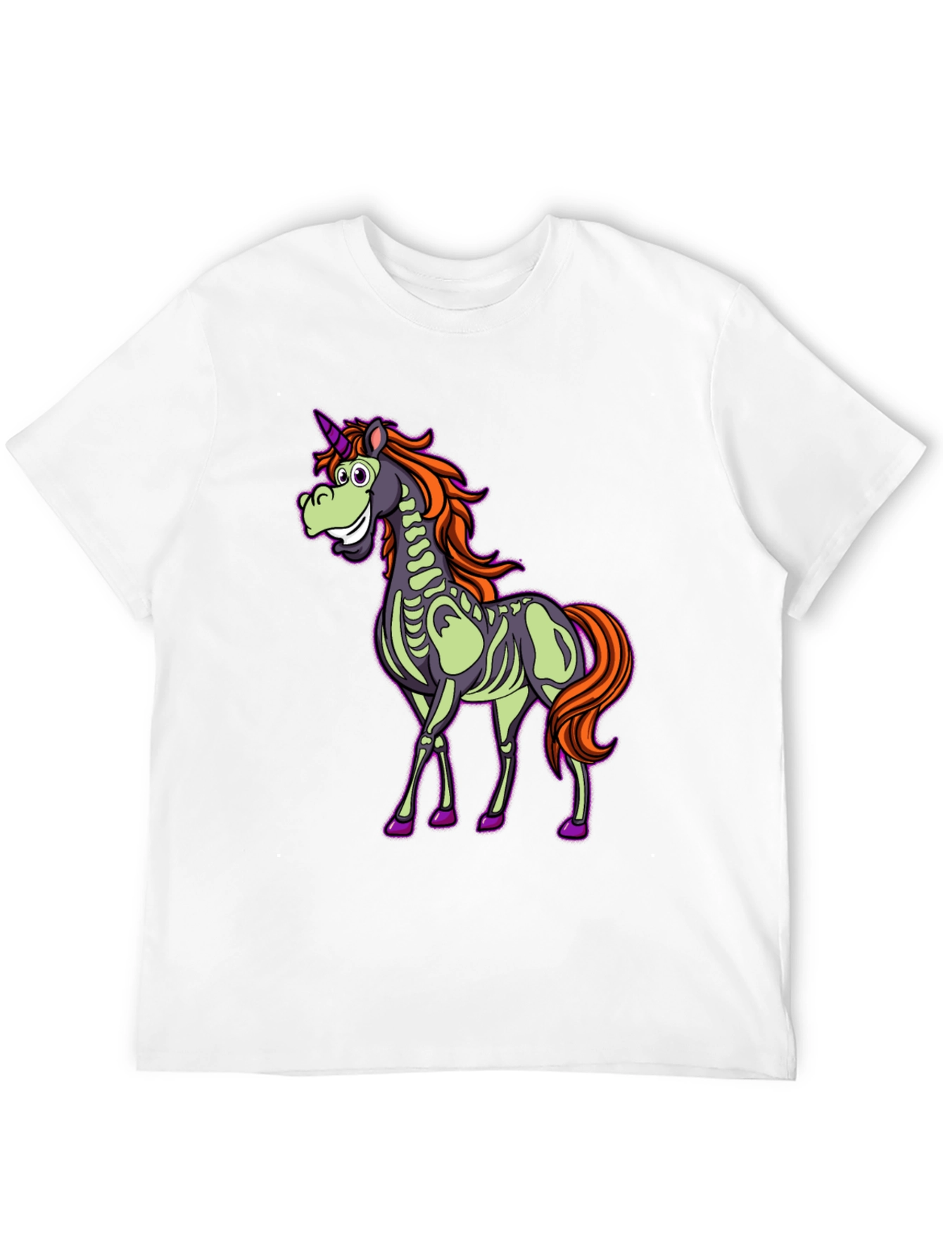Skeleton Unicorn Graphic Tee