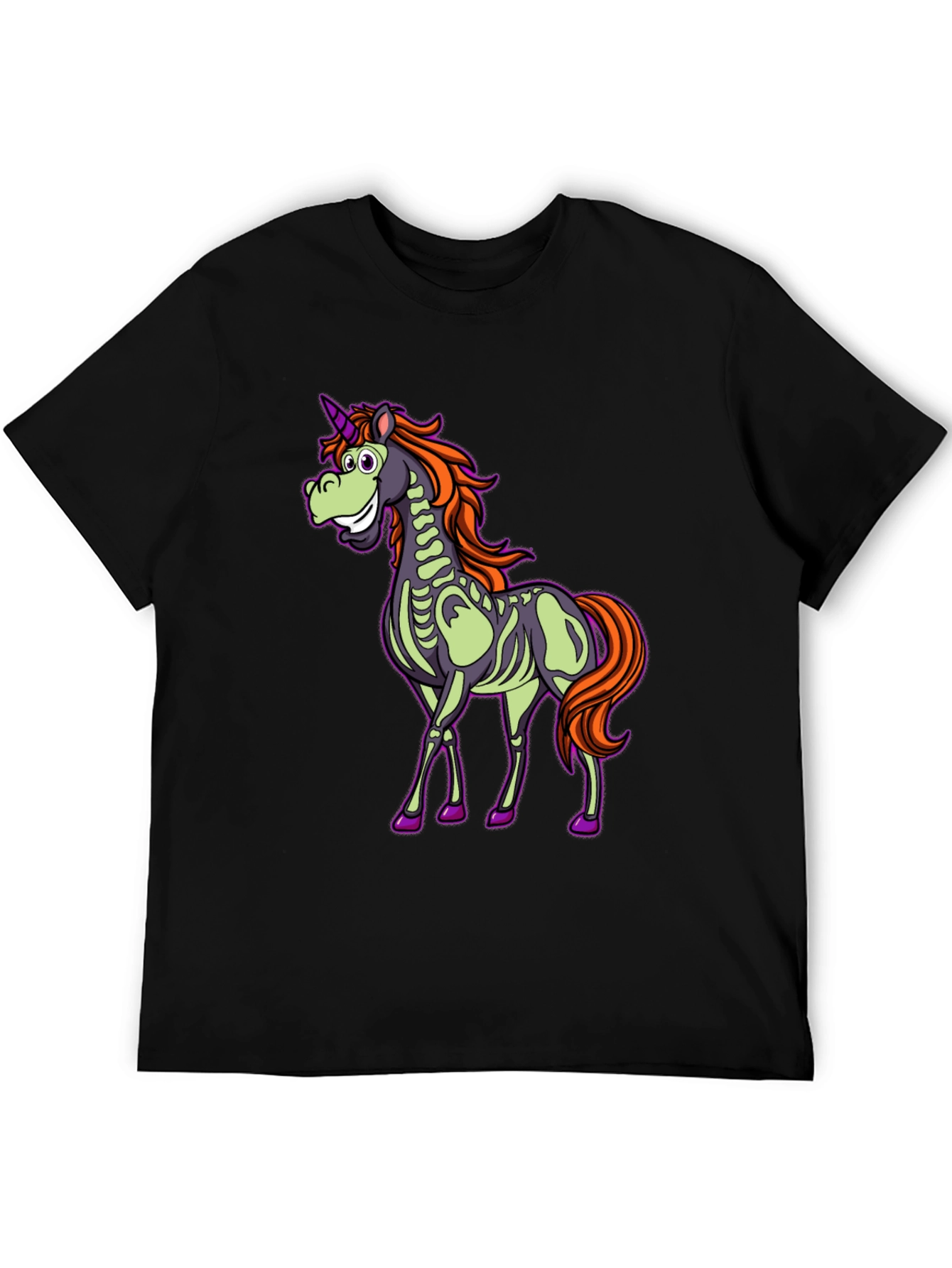 Skeleton Unicorn Graphic Tee