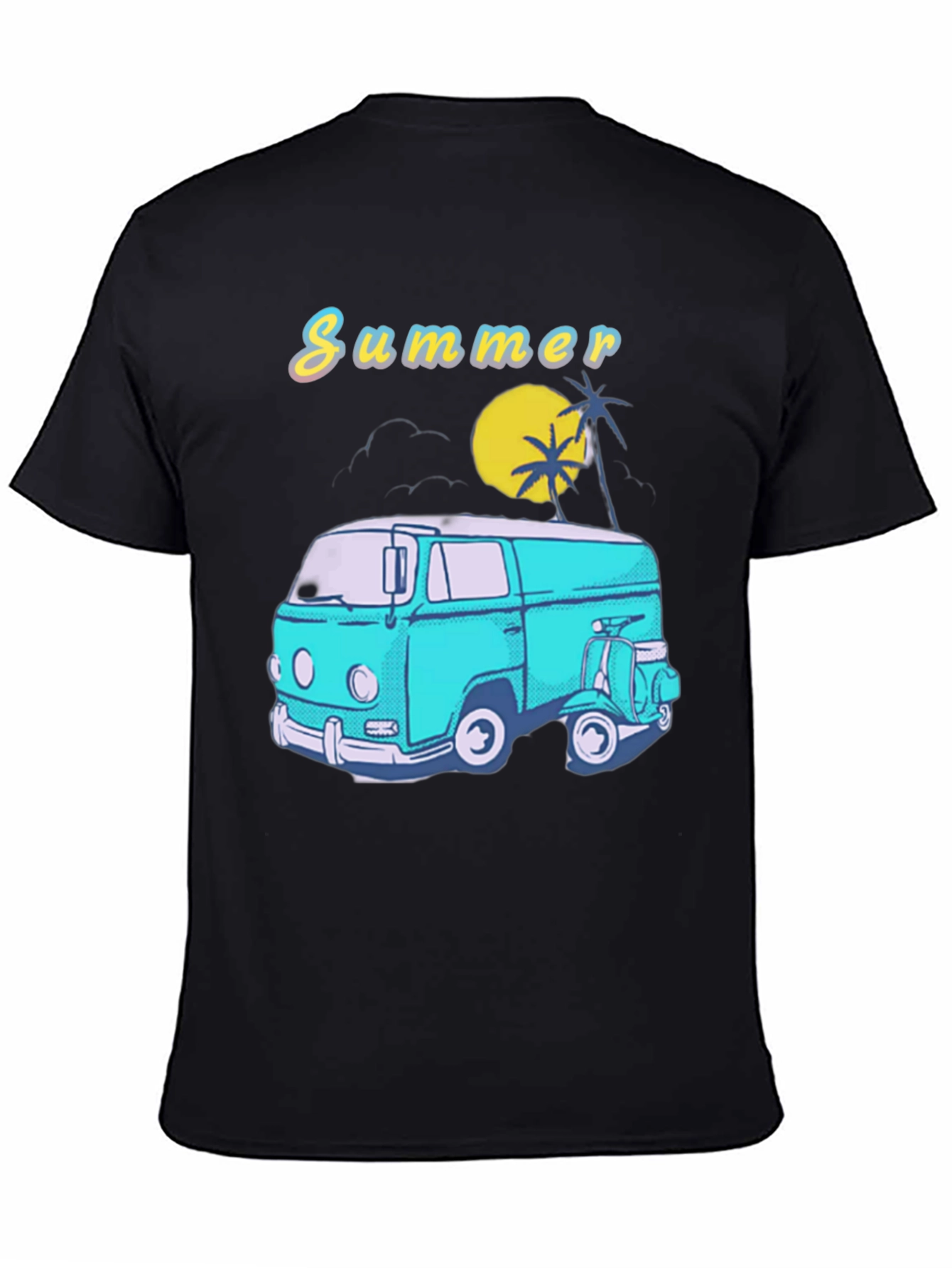 Summer Van Life T-Shirt - Retro Style