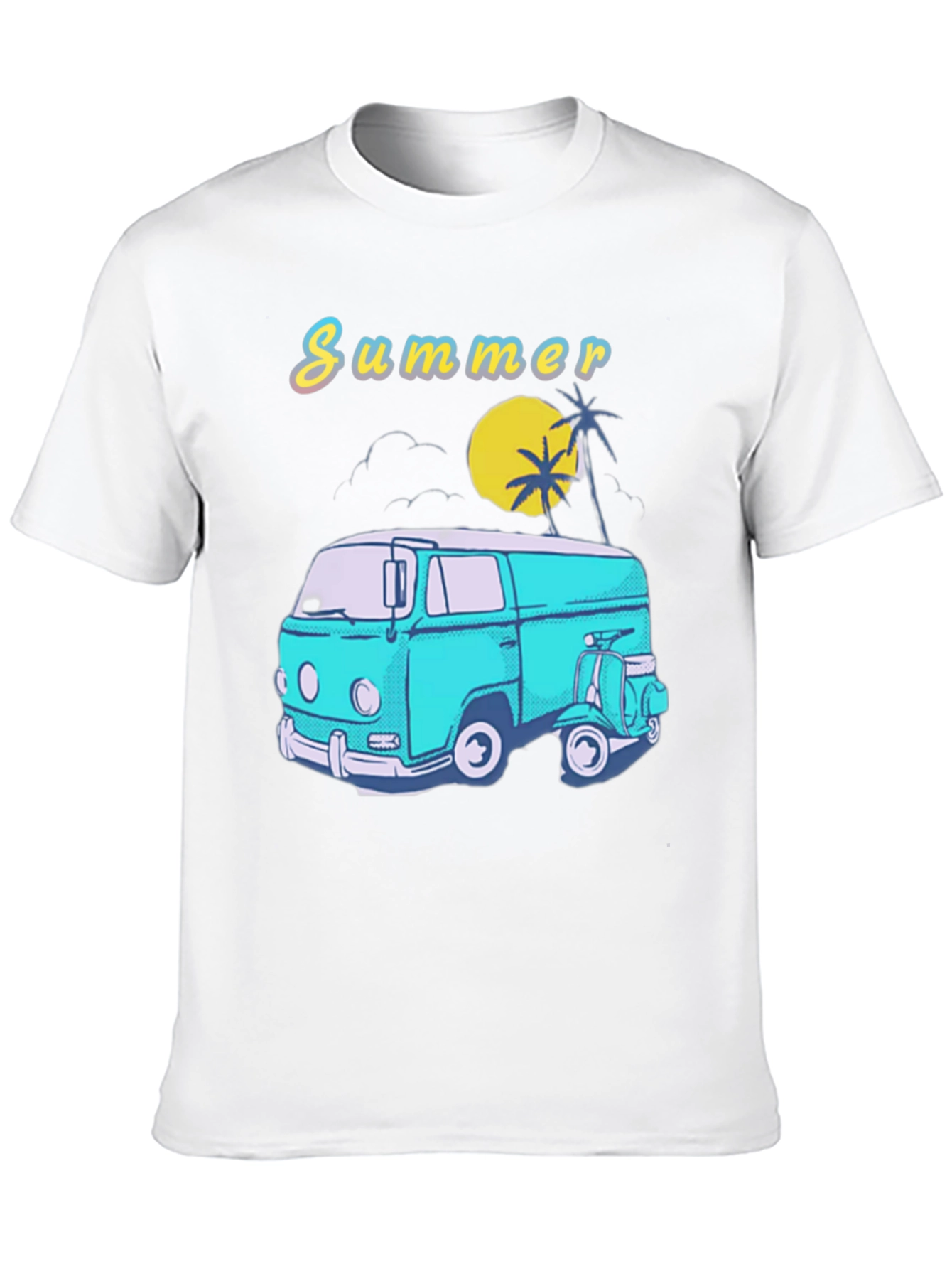 Summer Van Life T-Shirt - Retro Style