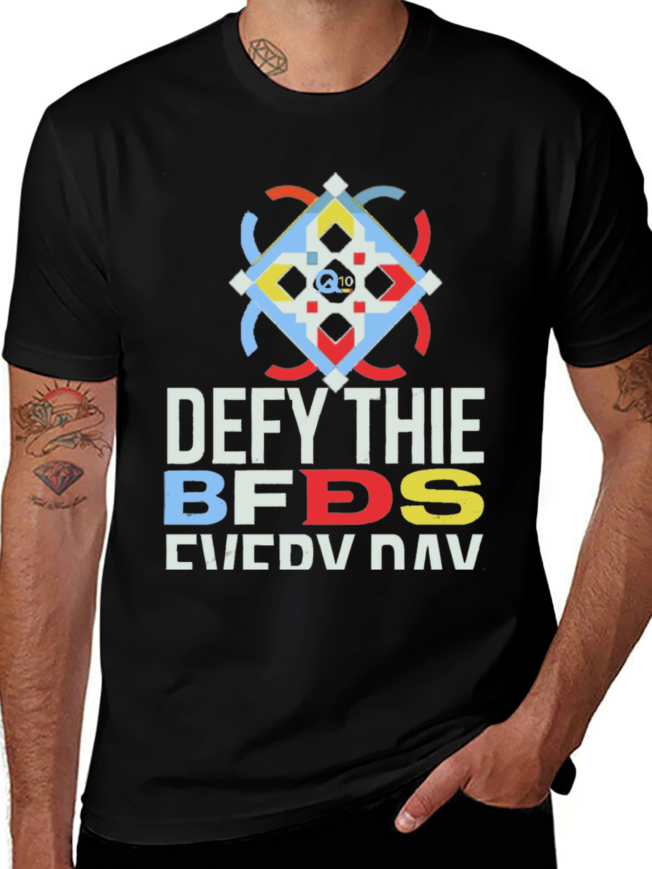 Defy Thie BFDS Every Day Graphic T-Shirt