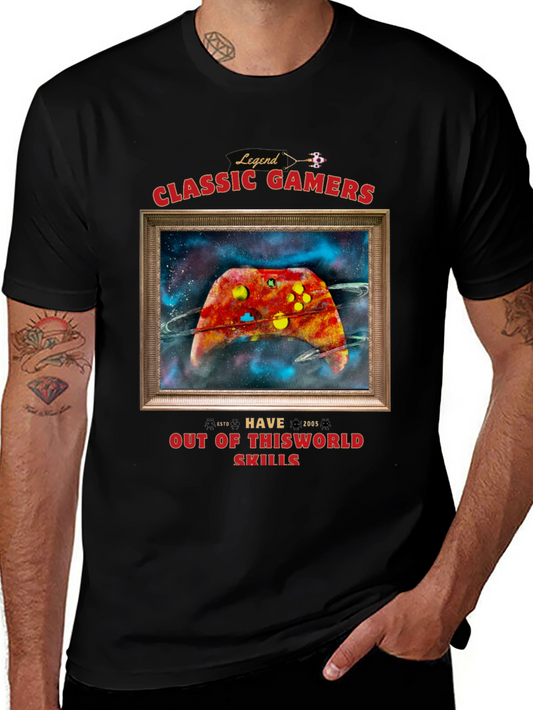 Classic Gamers Black T-Shirt