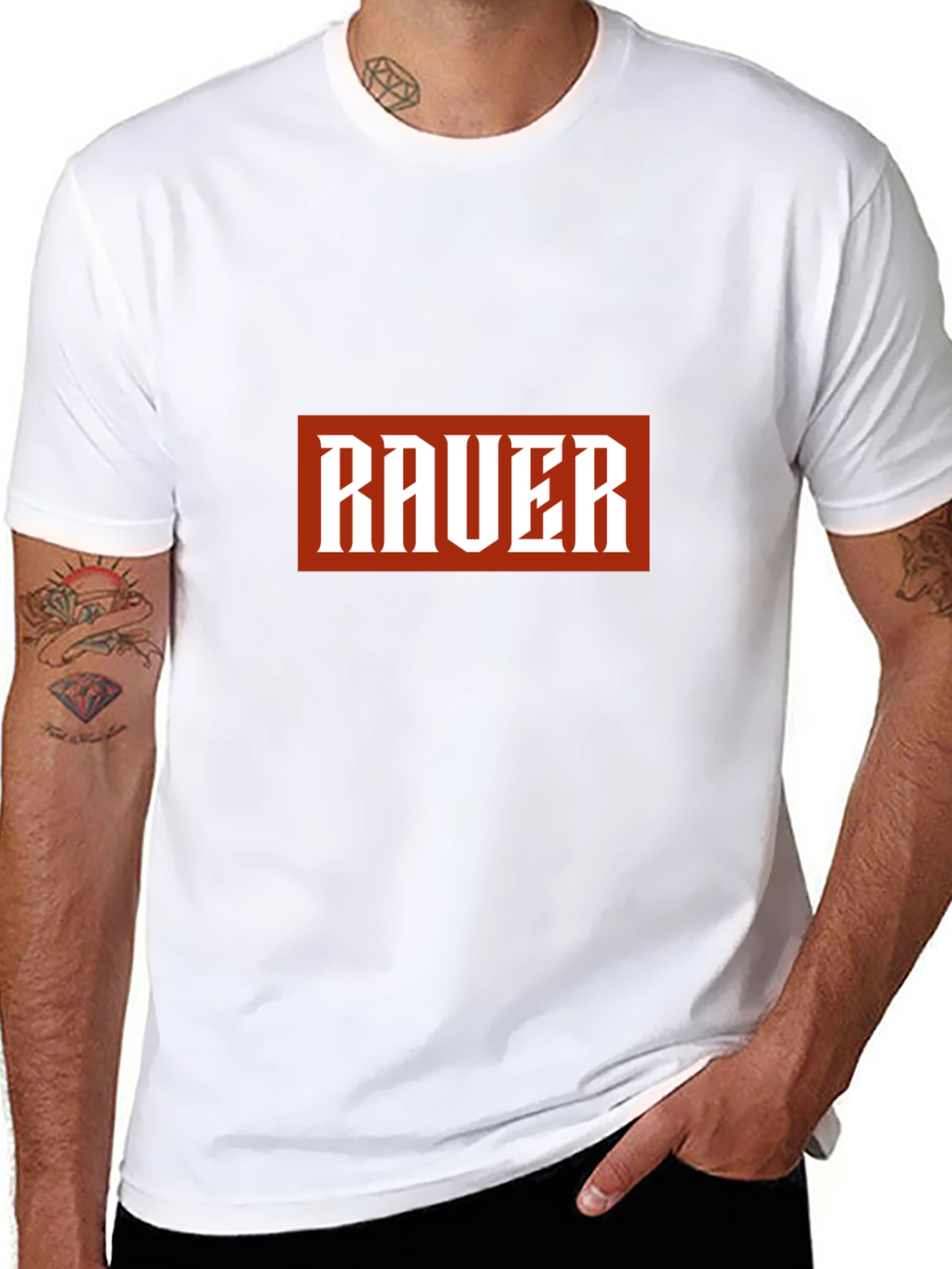 Raver Graphic Tee - Bold & Edgy Style