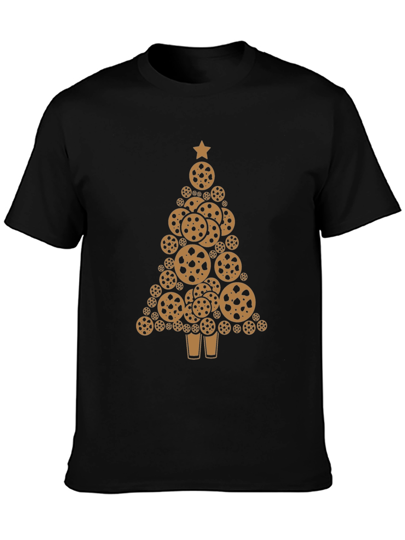 Cookie Christmas Tree Graphic T-Shirt