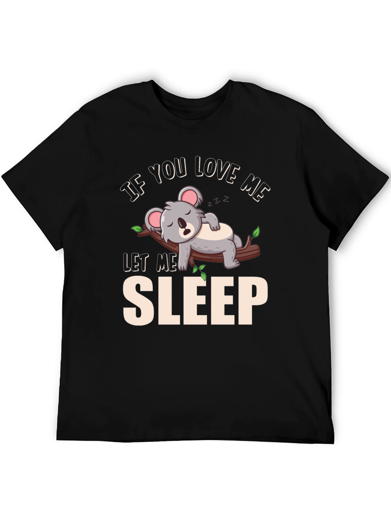 Cute Koala Sleep T-Shirt