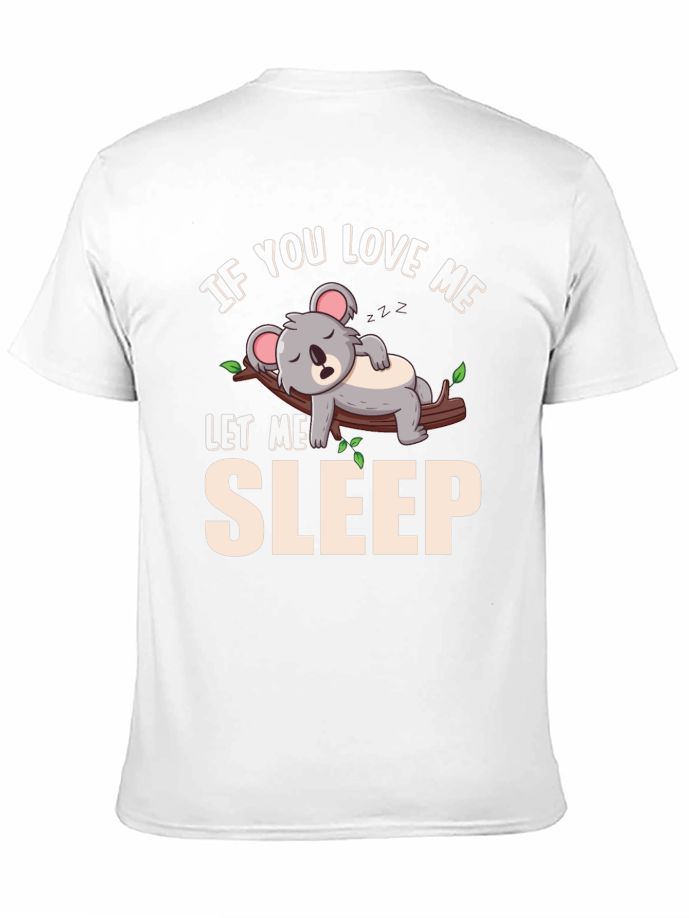 Cute Koala Sleep T-Shirt