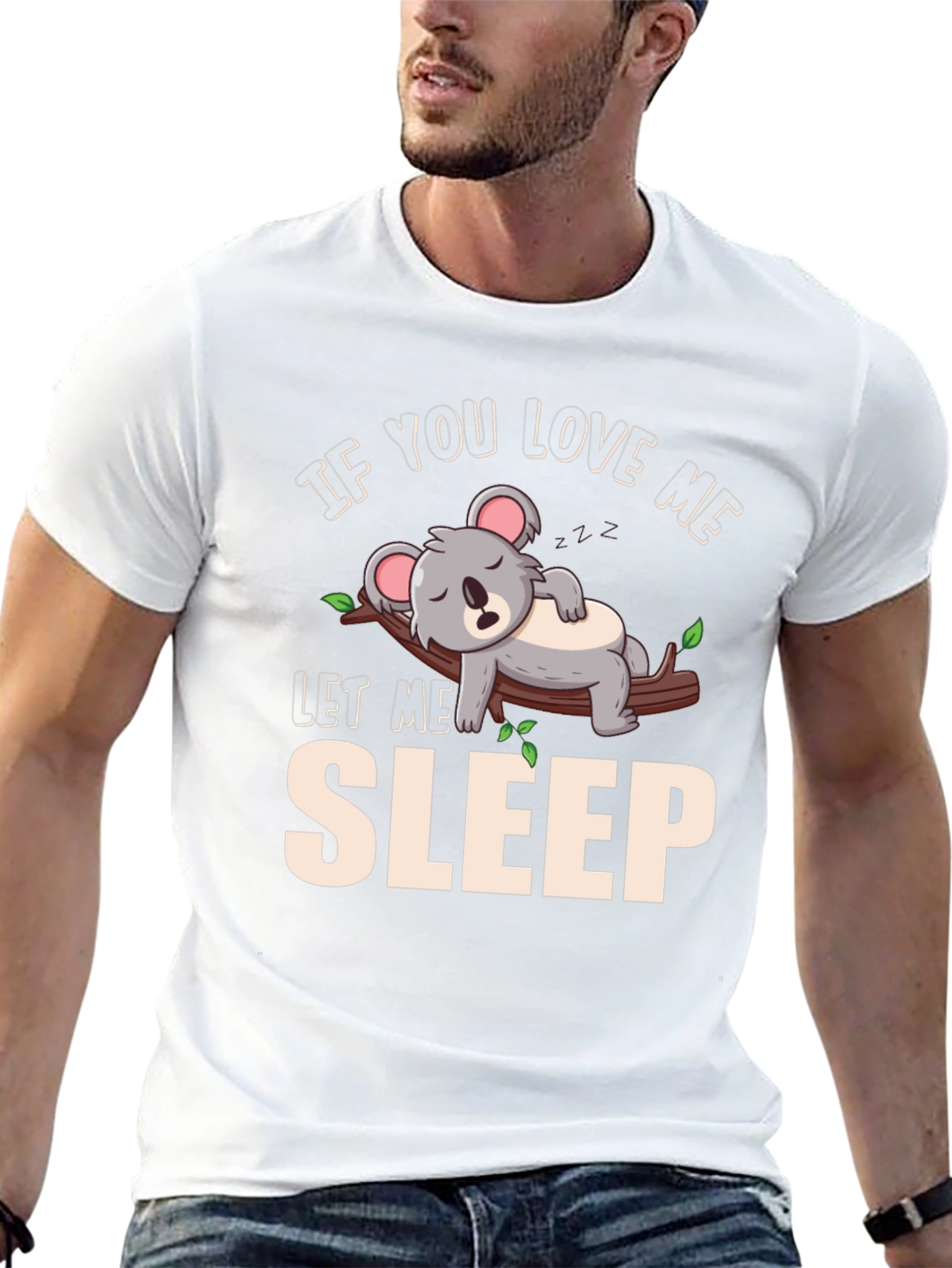Cute Koala Sleep T-Shirt